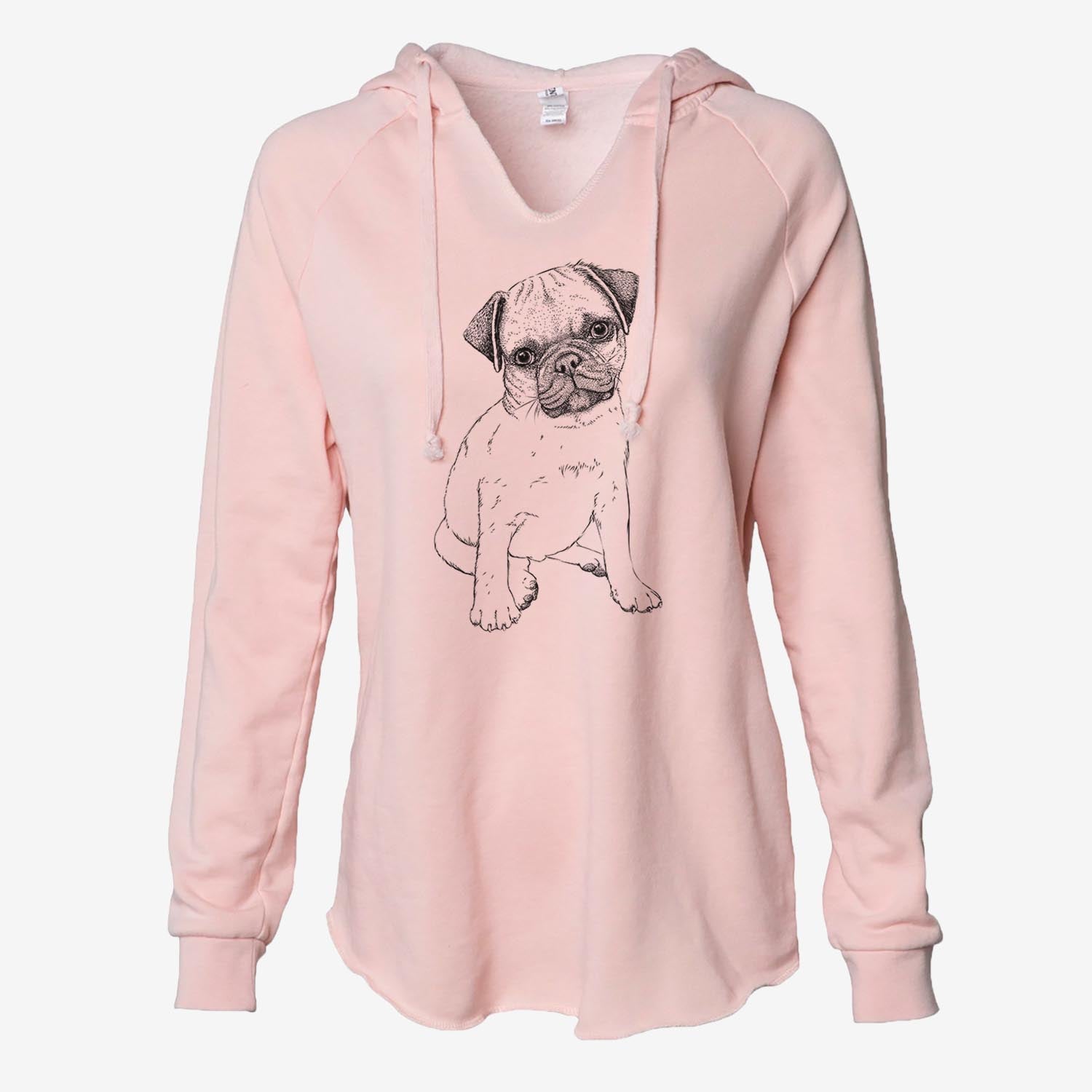 Nelson the Pug - Cali Wave Hooded Sweatshirt