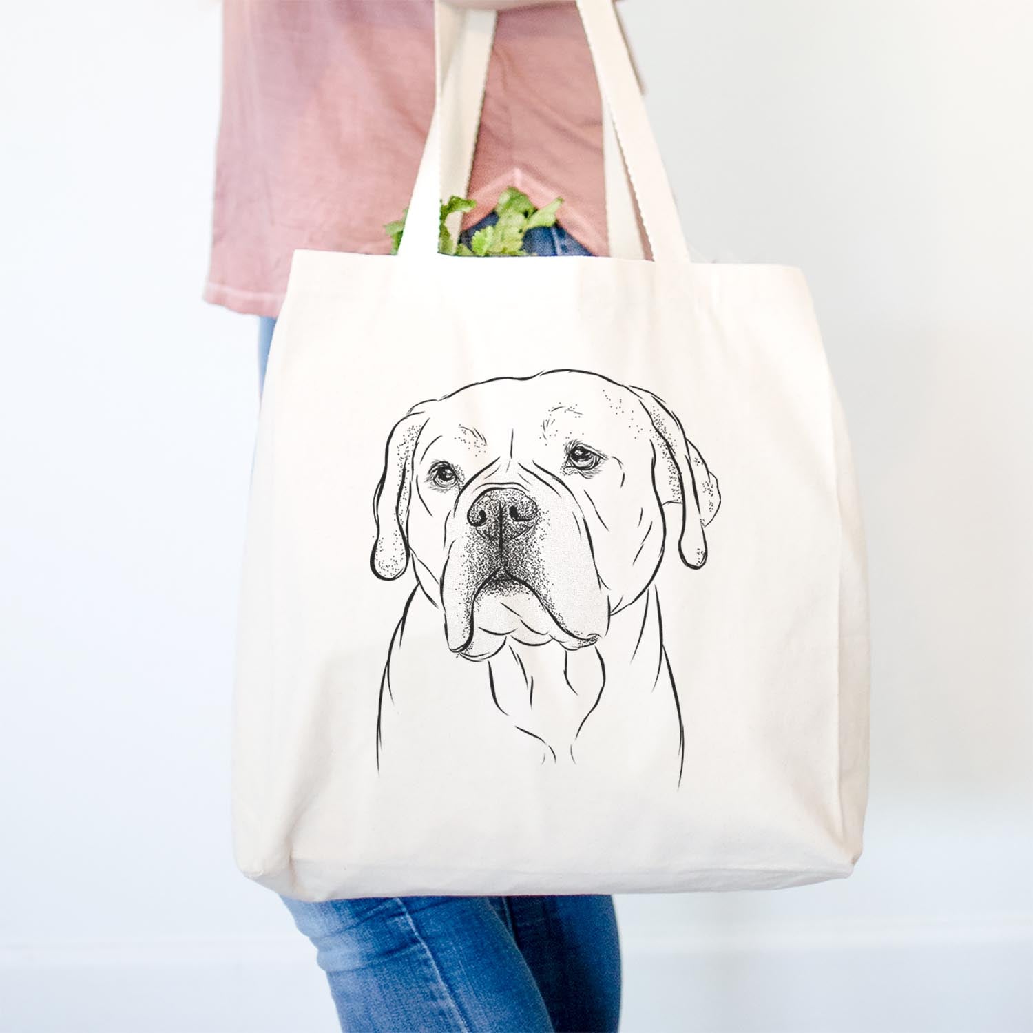 Nora the American Bulldog Mix - Tote Bag