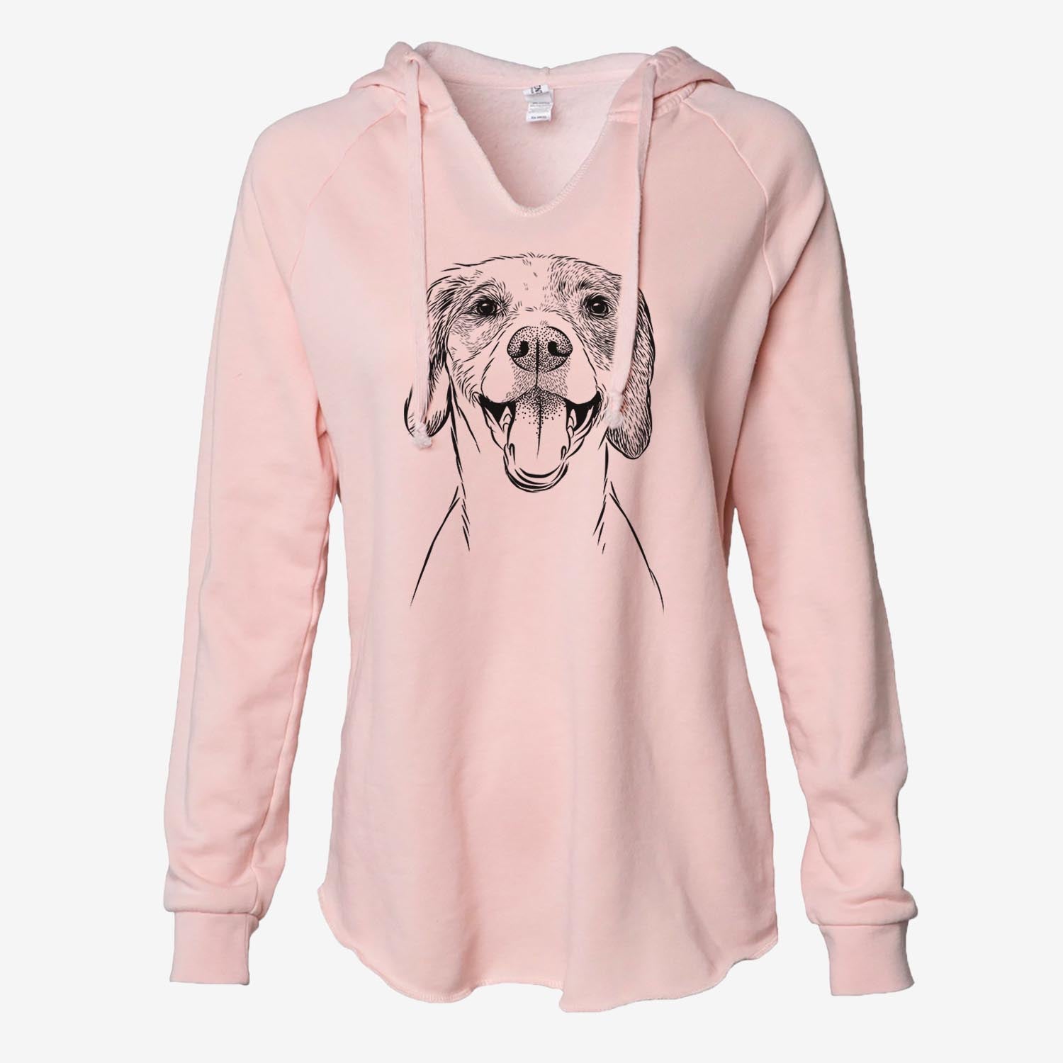 Obi the Beagle Mix - Cali Wave Hooded Sweatshirt