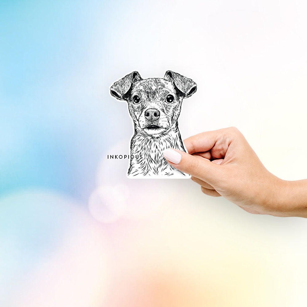 Olive the Mixed Breed - Decal Sticker