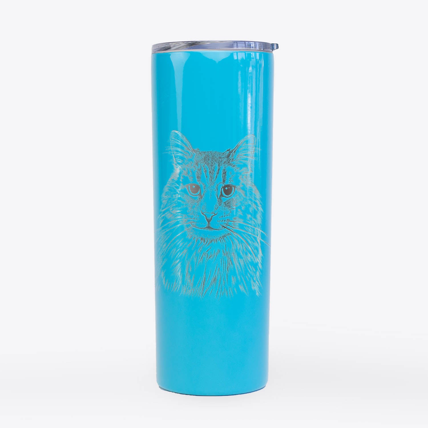 OliverFluff the Maine Coon Cat - 20oz Skinny Tumbler