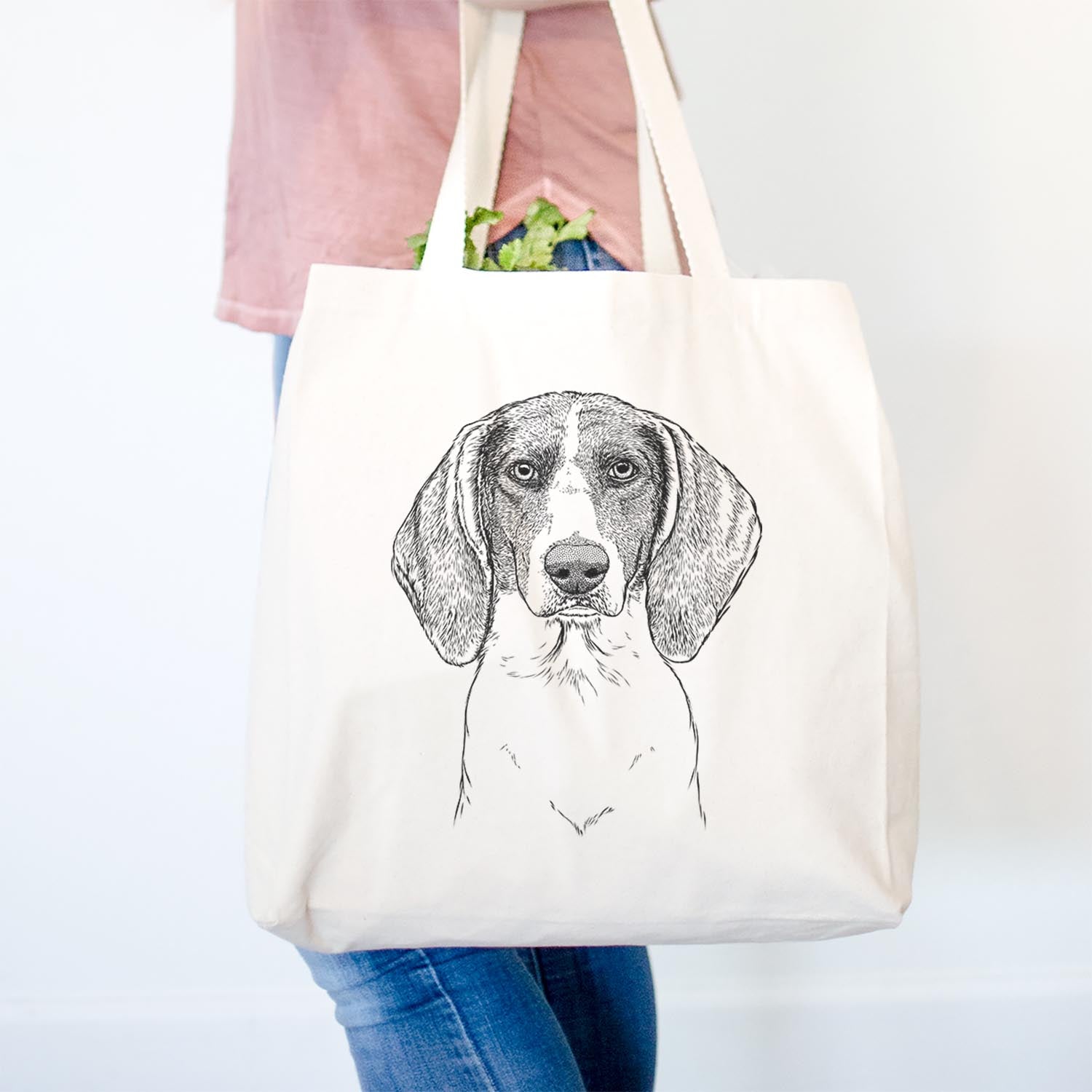 Orin the Treeing Walker Coonhound - Tote Bag