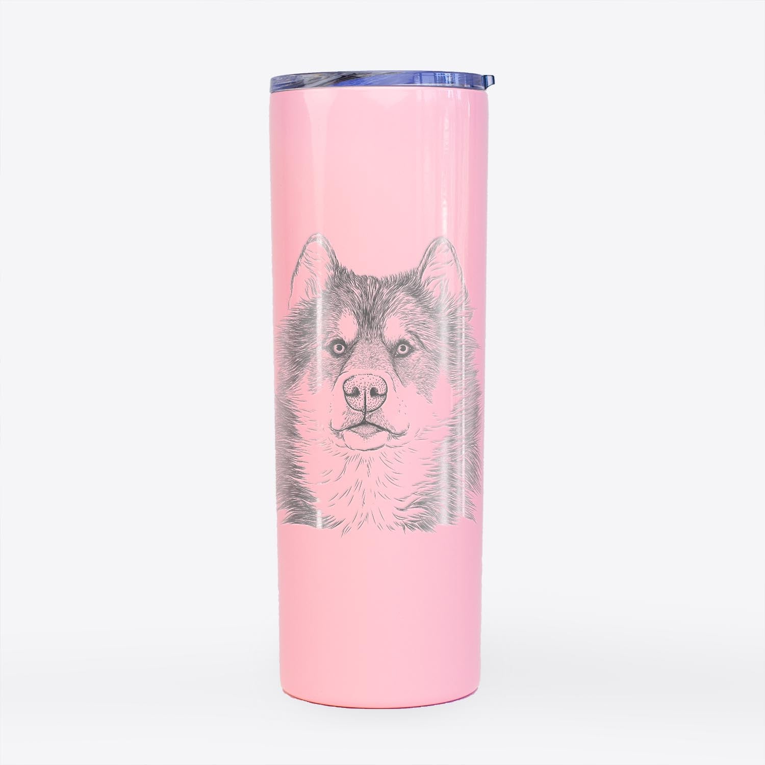 Oskar the Candian Eskimo Dog - 20oz Skinny Tumbler