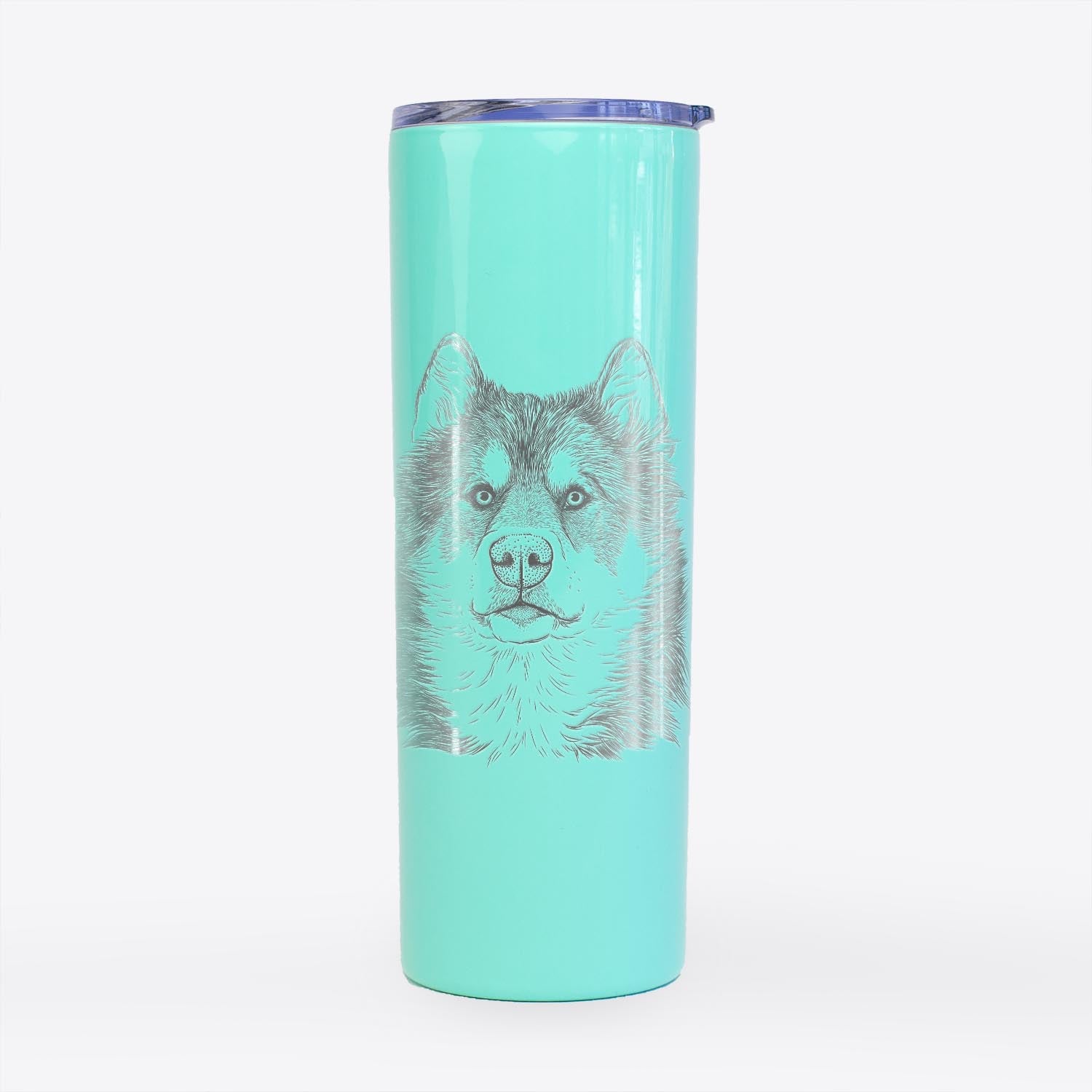 Oskar the Candian Eskimo Dog - 20oz Skinny Tumbler