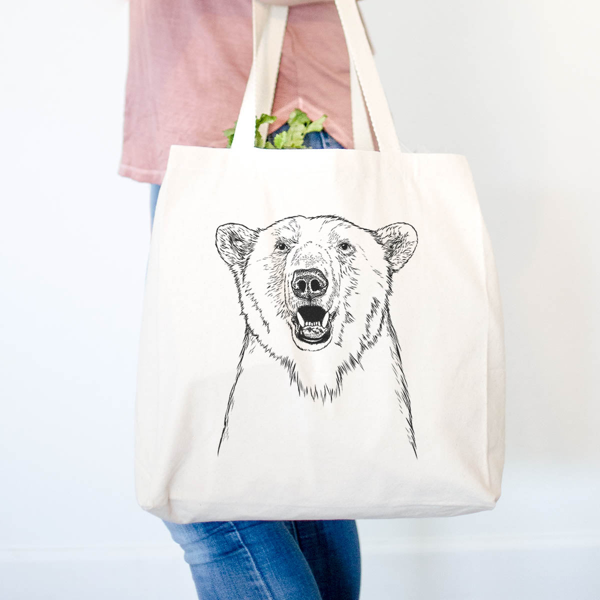 Oslo the Polar Bear - Tote Bag