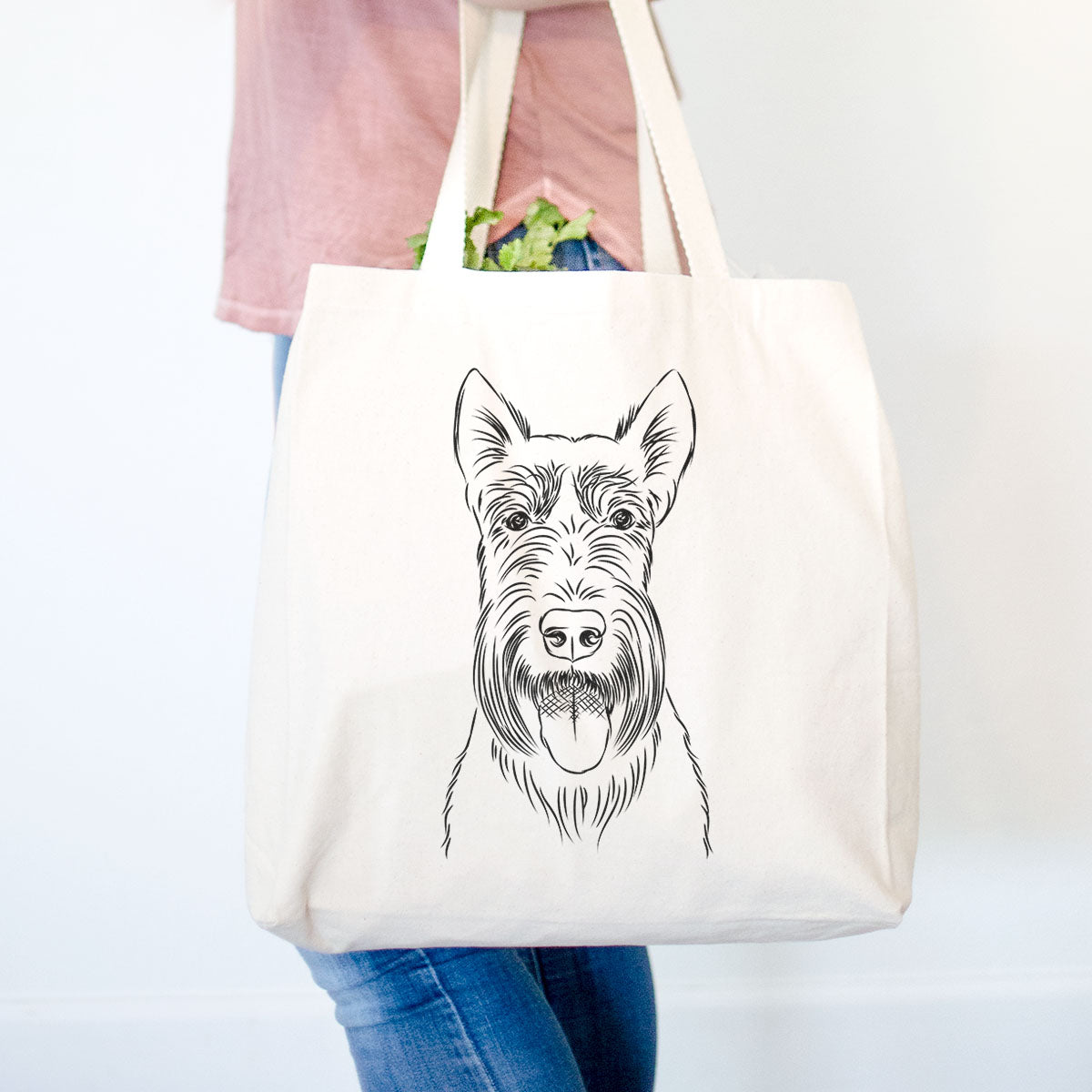 Oswald the Scottish Terrier - Tote Bag