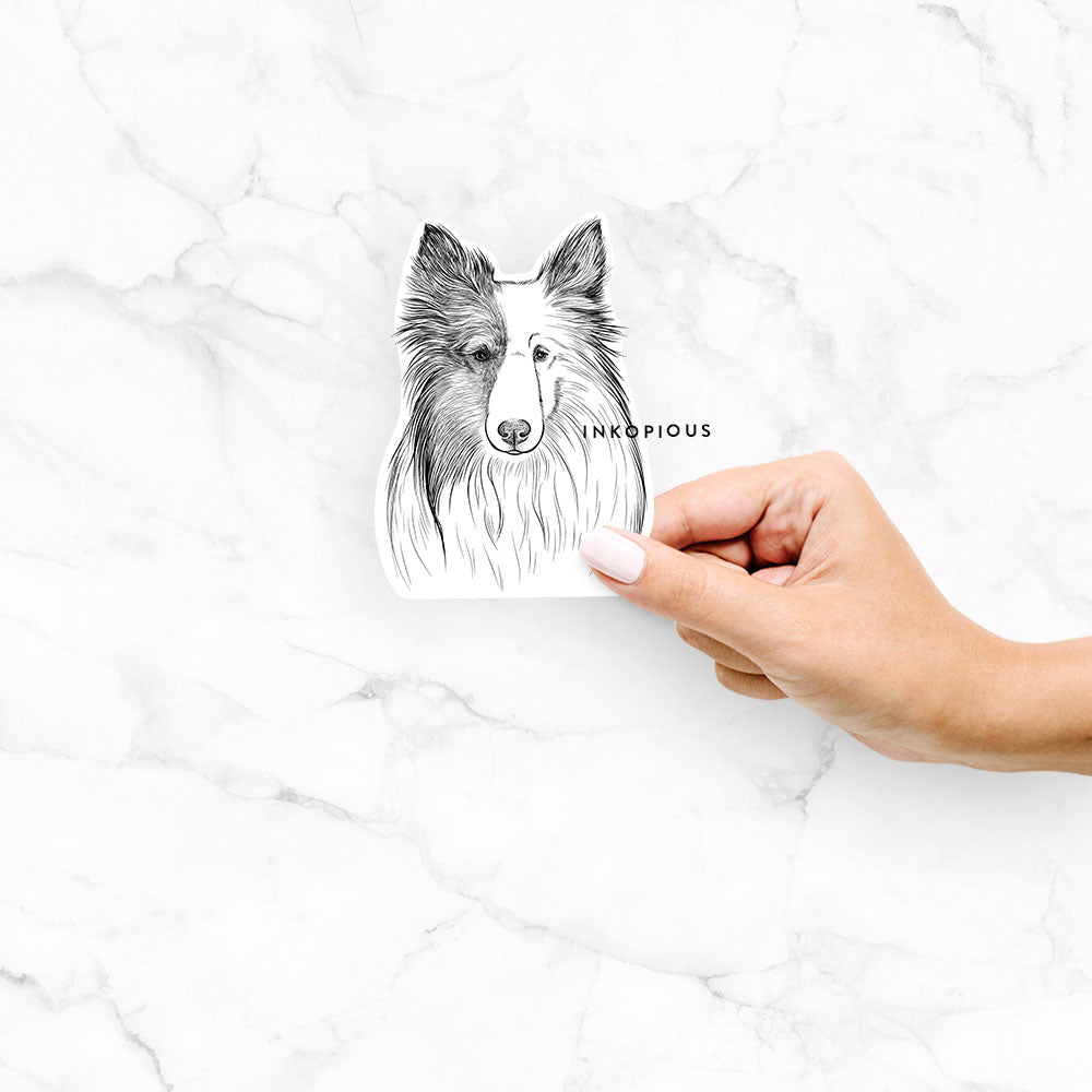 Palin the Shetland Sheepdog - Decal Sticker