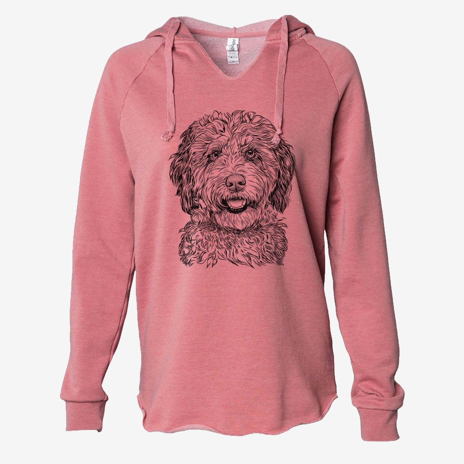 Palmer the Aussiedoodle - Cali Wave Hooded Sweatshirt