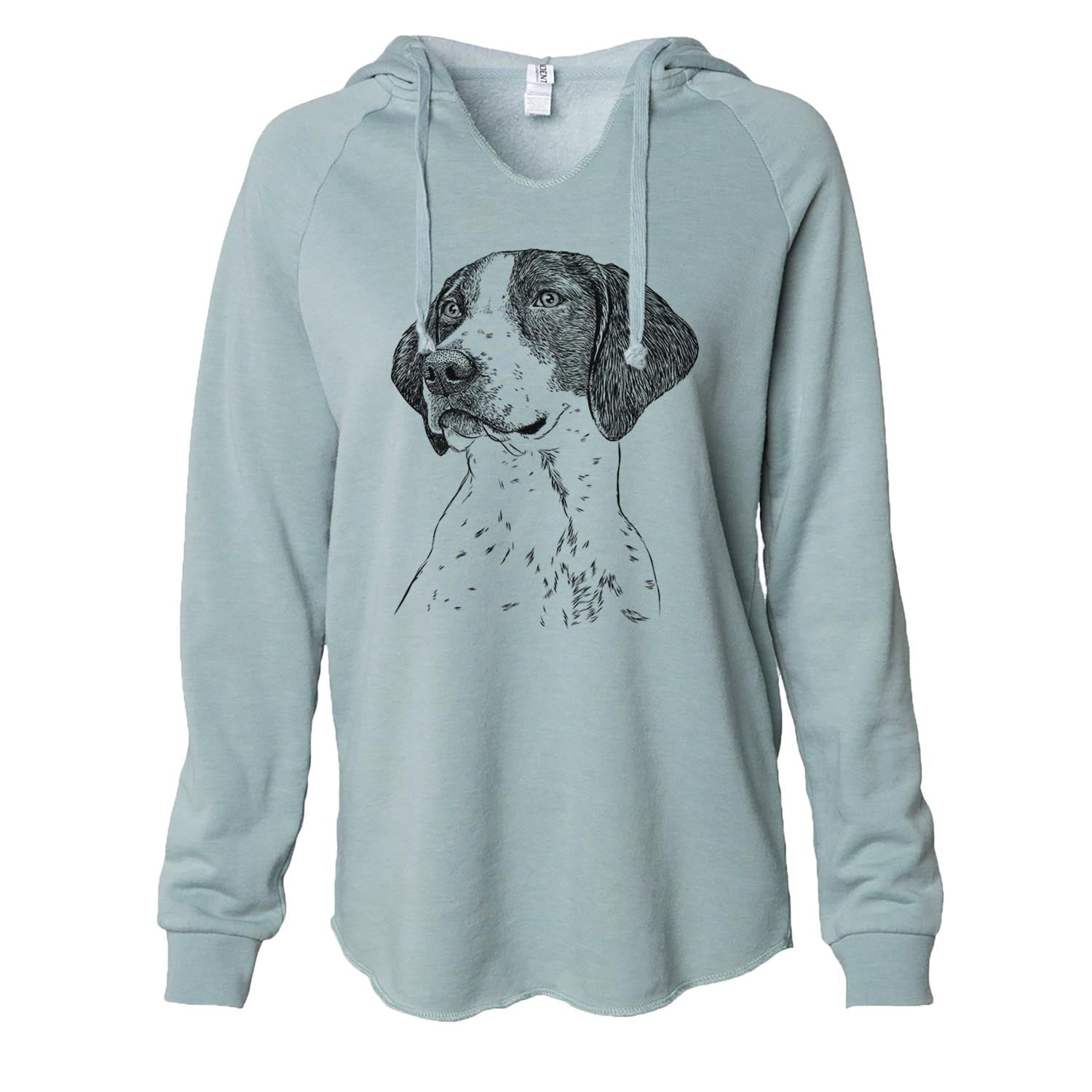 Payton the Mixed Breed - Cali Wave Hooded Sweatshirt