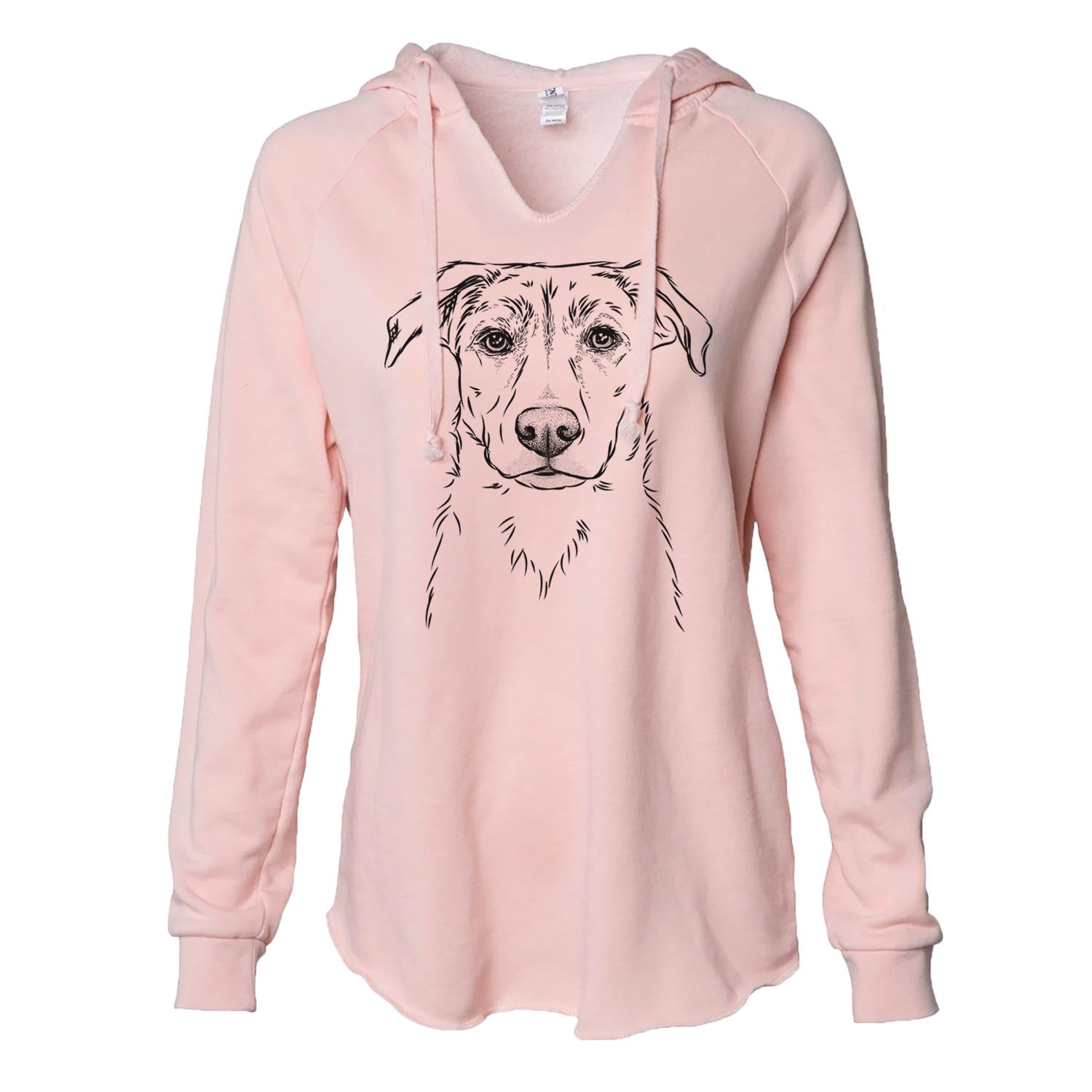 Peanut the Lab Mix - Cali Wave Hooded Sweatshirt