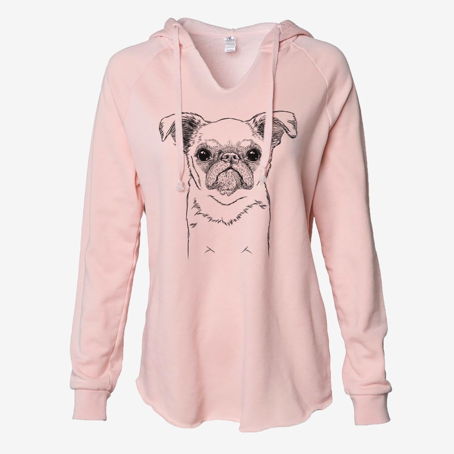 Petit Penny the Brussels Griffon - Cali Wave Hooded Sweatshirt