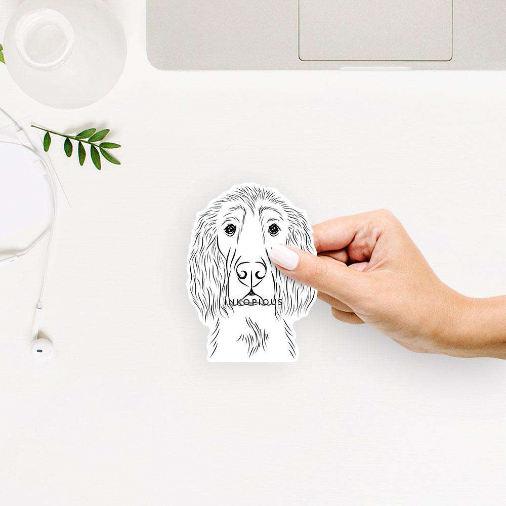 Piper the Irish Setter - Decal Sticker