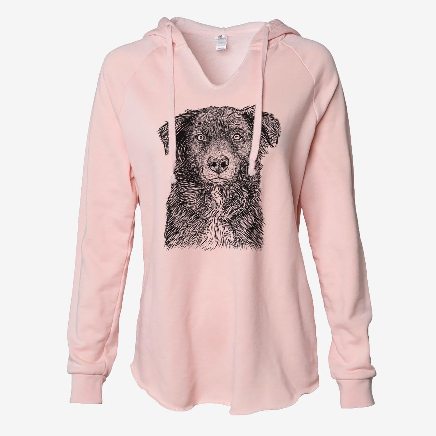 Pixel the Australian Shepherd - Cali Wave Hooded Sweatshirt