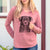 Pixel the Australian Shepherd - Cali Wave Hooded Sweatshirt