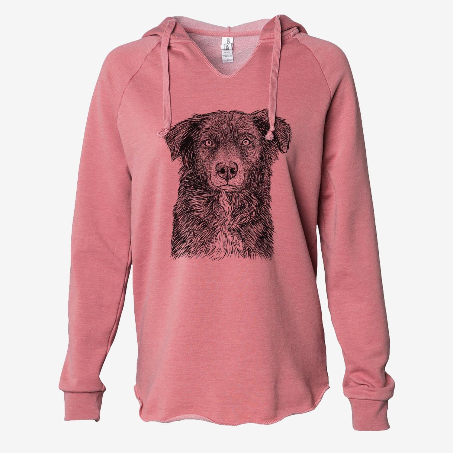 Pixel the Australian Shepherd - Cali Wave Hooded Sweatshirt