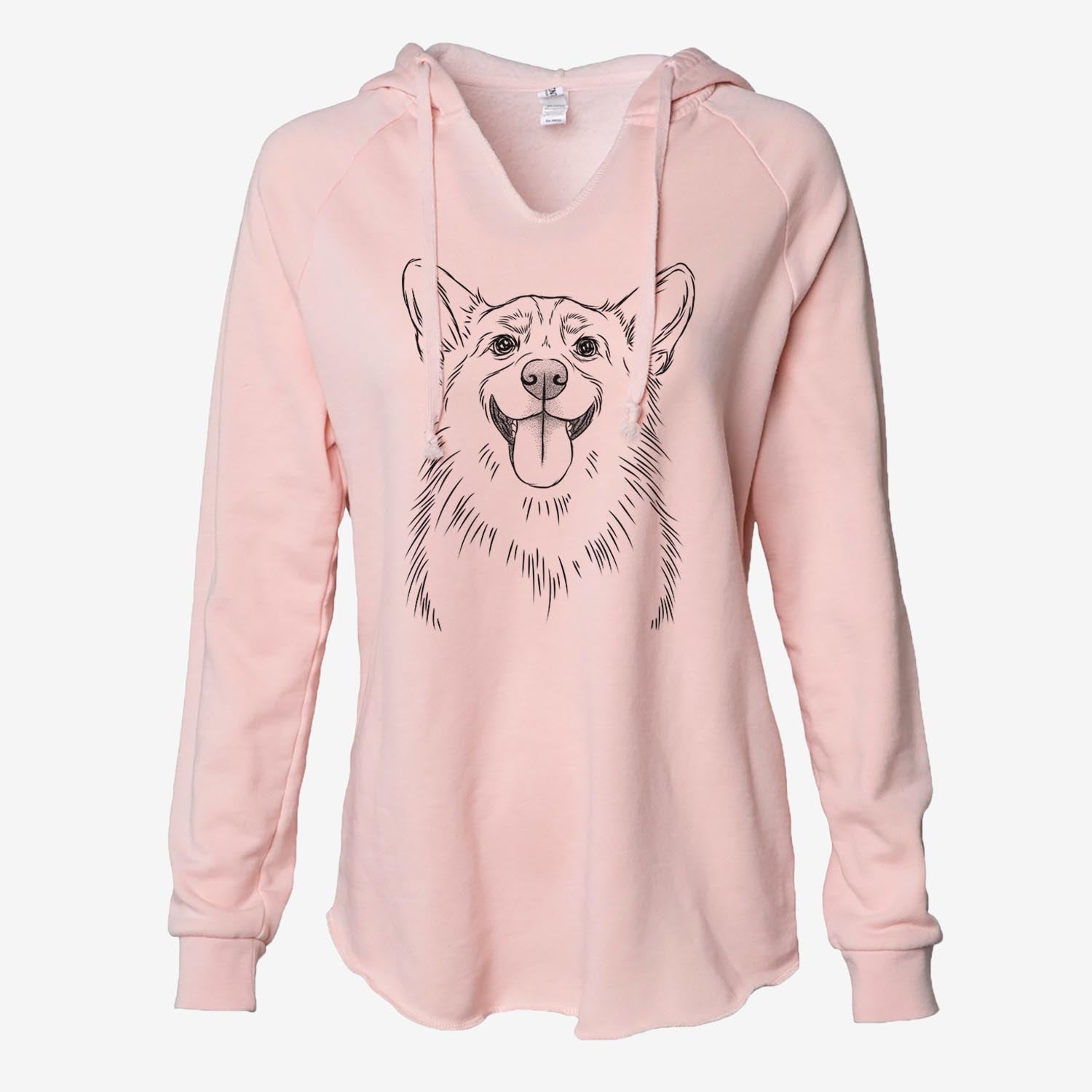 Porter the Pembroke Welsh Corgi - Cali Wave Hooded Sweatshirt