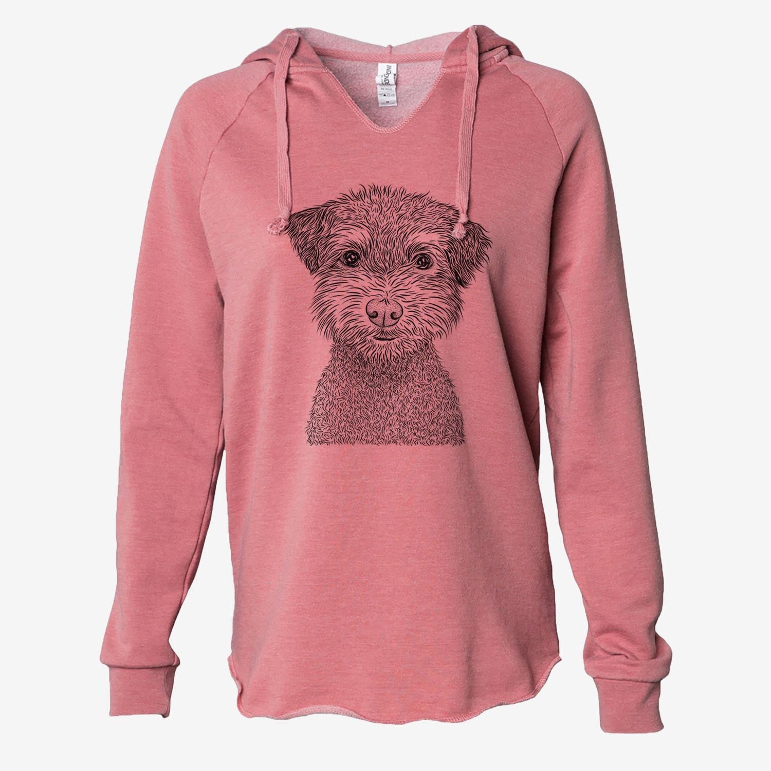 Pretzel the Schnoodle - Cali Wave Hooded Sweatshirt