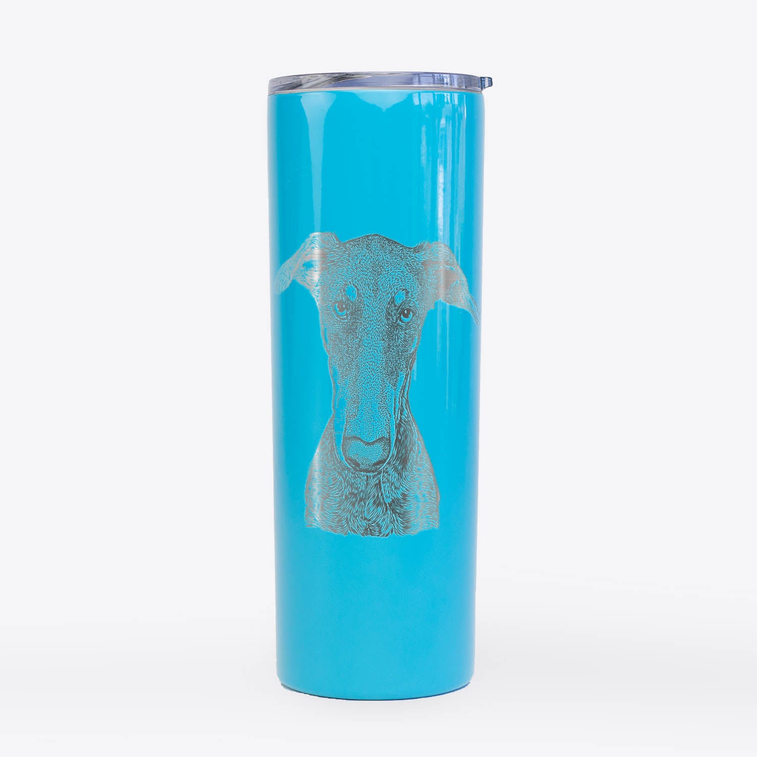 Princess Fiona the Doberman Pinscher - 20oz Skinny Tumbler