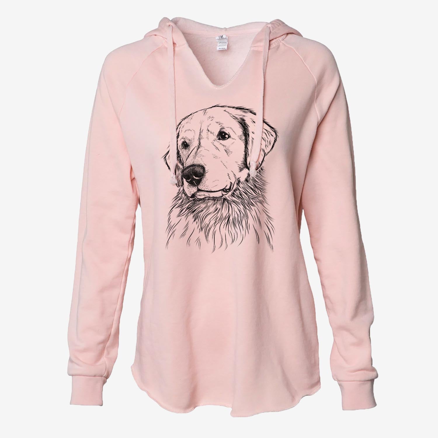 Quinn the Golden Retriever - Cali Wave Hooded Sweatshirt