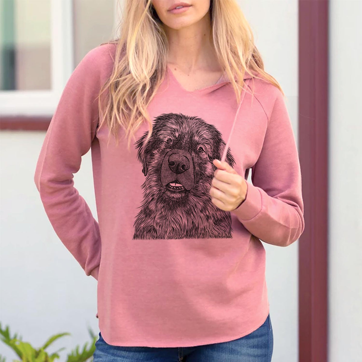 Ralph the Leonberger - Cali Wave Hooded Sweatshirt