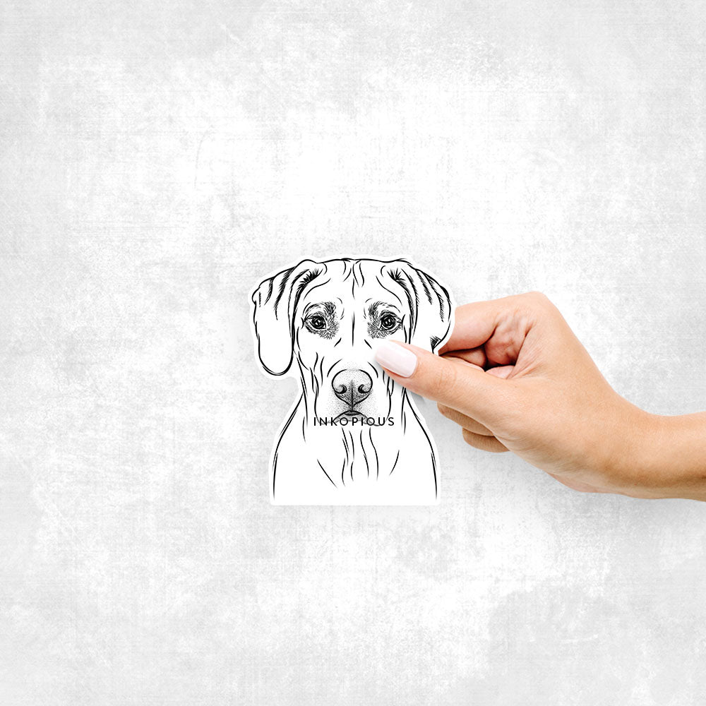 Reid the Rhodesian Ridgeback - Decal Sticker – Inkopious