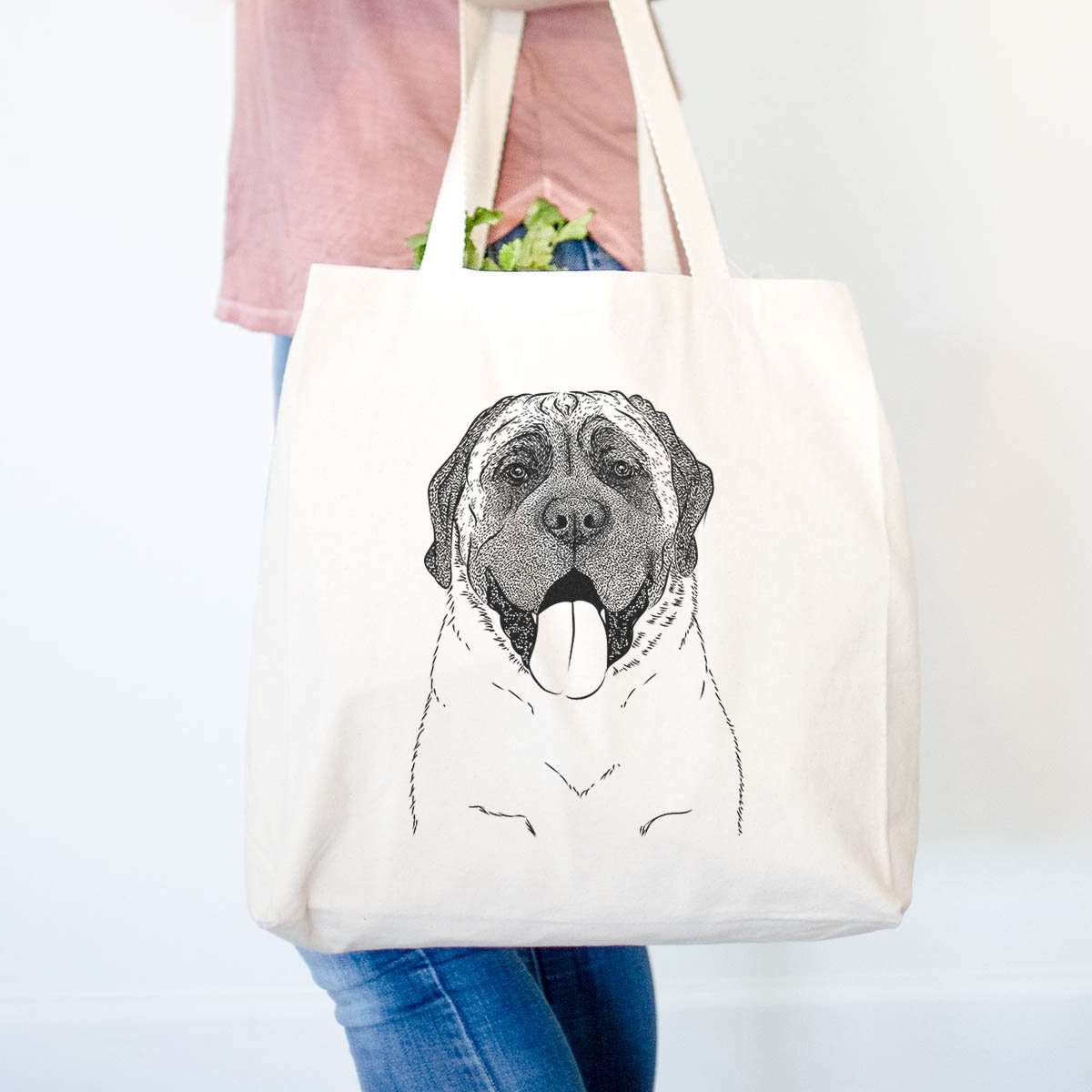 Remmie the English Mastiff - Tote Bag