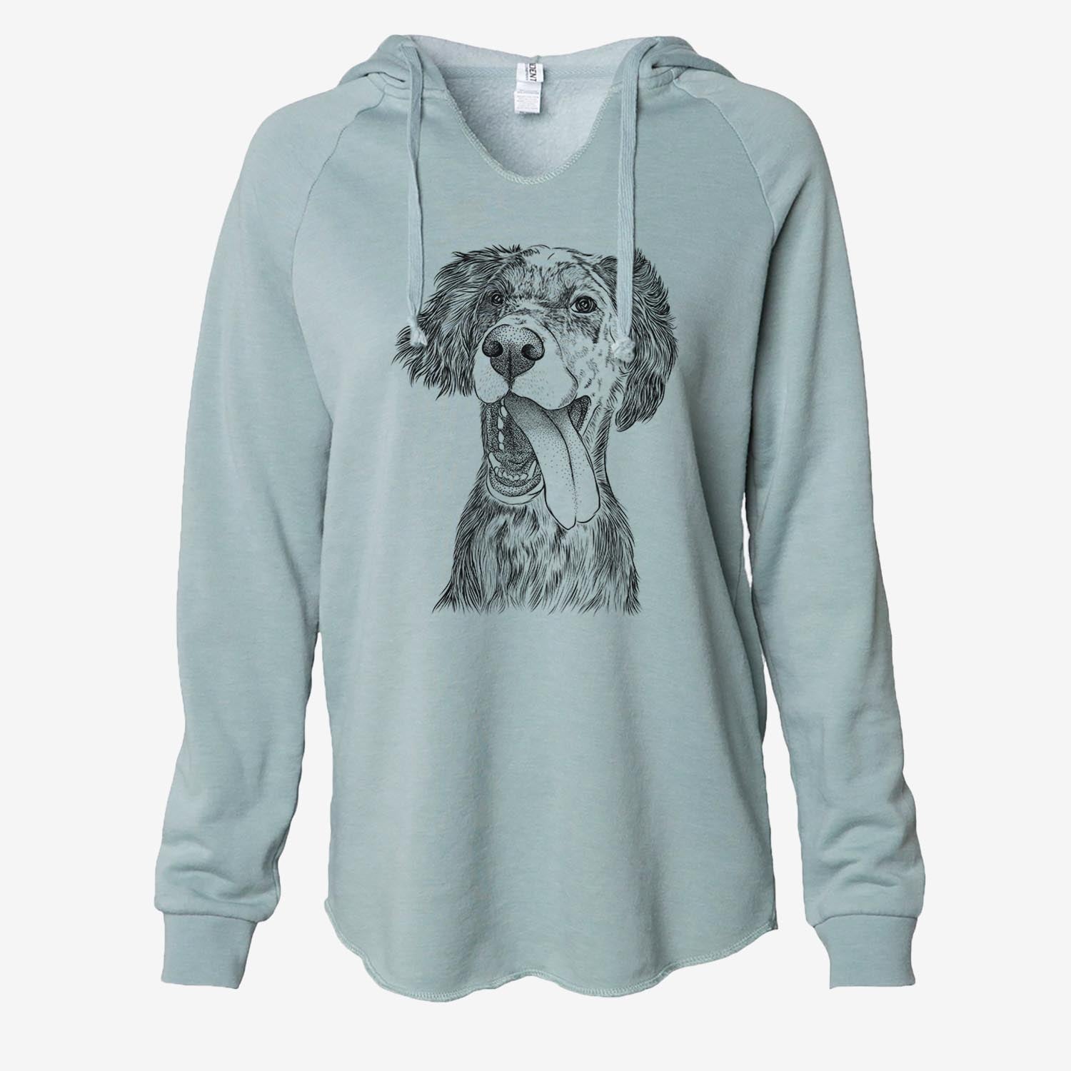 Renly the English Setter - Cali Wave Hooded Sweatshirt