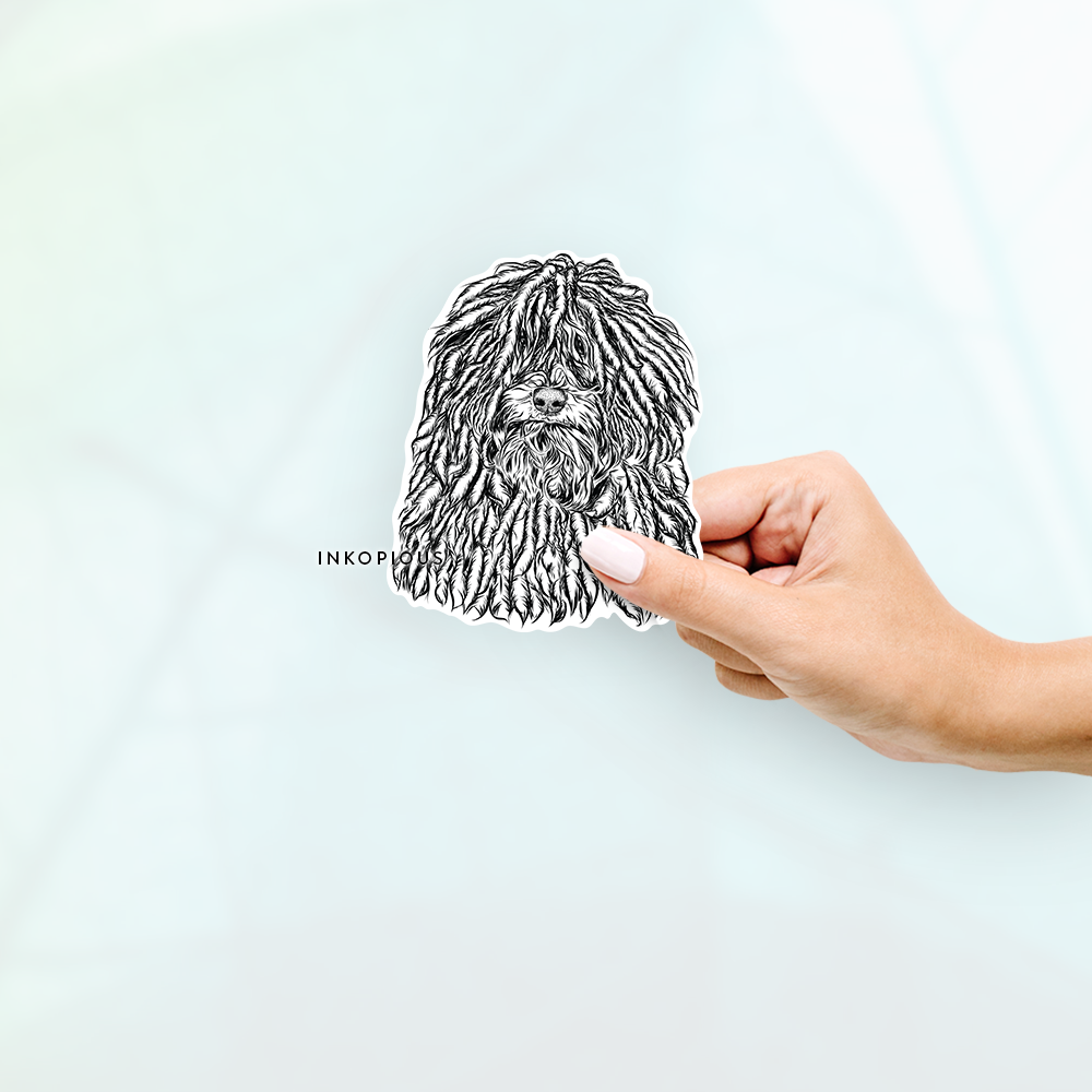 Rezi the Puli - Decal Sticker