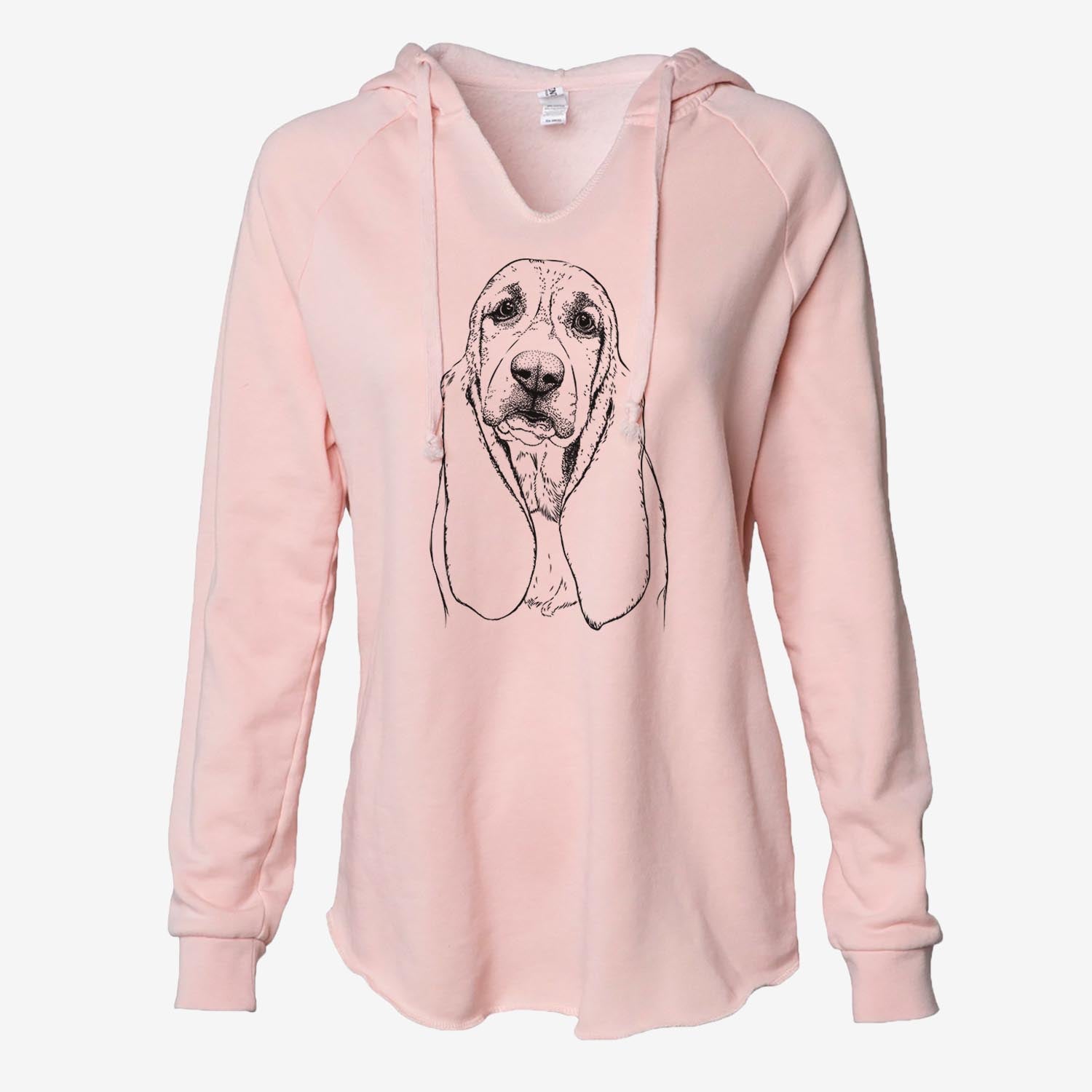 Rolo the Basset Hound - Cali Wave Hooded Sweatshirt