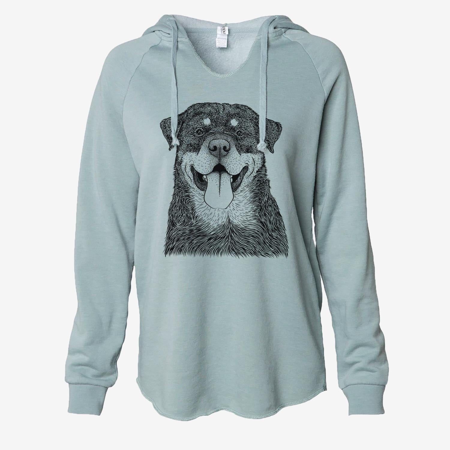 Romeo the Rottweiler - Cali Wave Hooded Sweatshirt