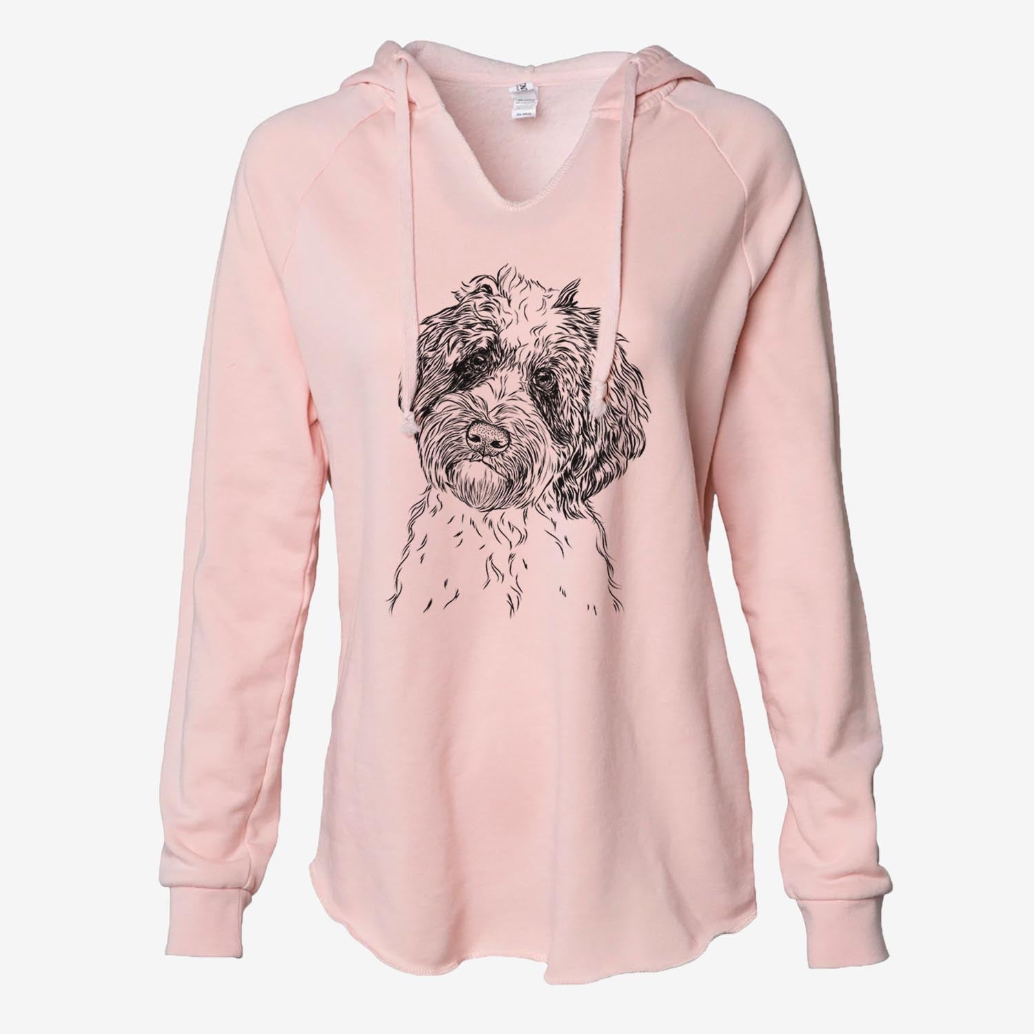 Rooney the Aussiedoodle - Cali Wave Hooded Sweatshirt