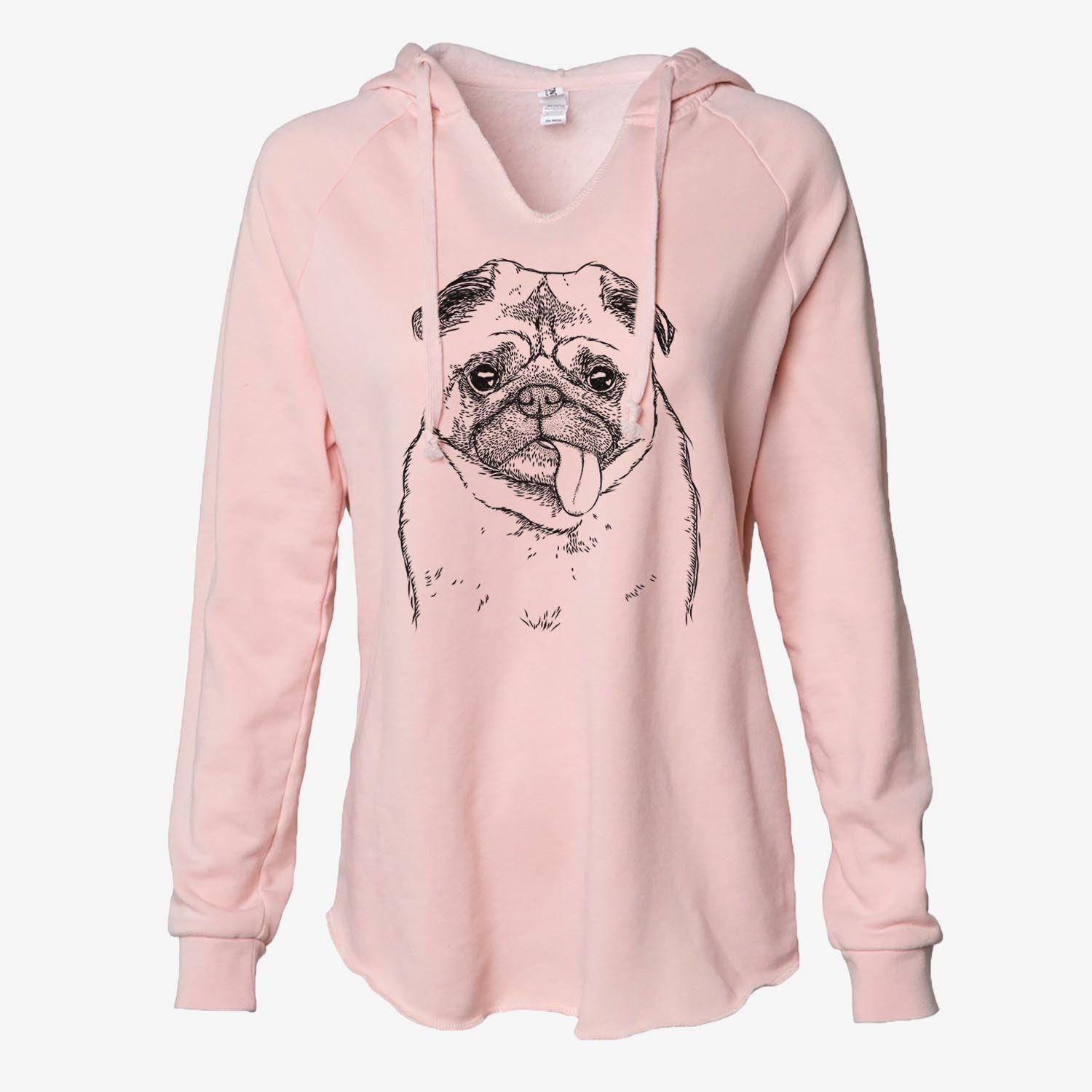 Rosie the Pug - Cali Wave Hooded Sweatshirt