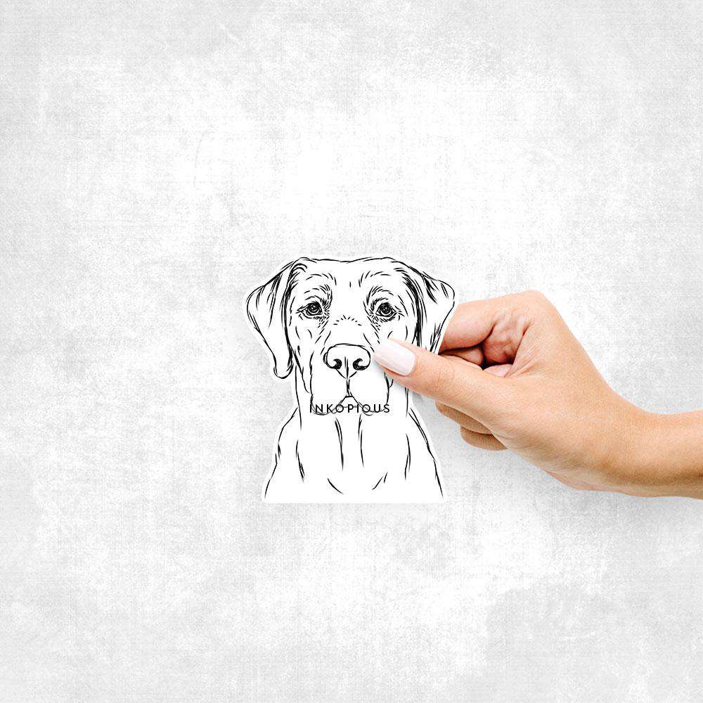 Rowdy the Labrador - Decal Sticker