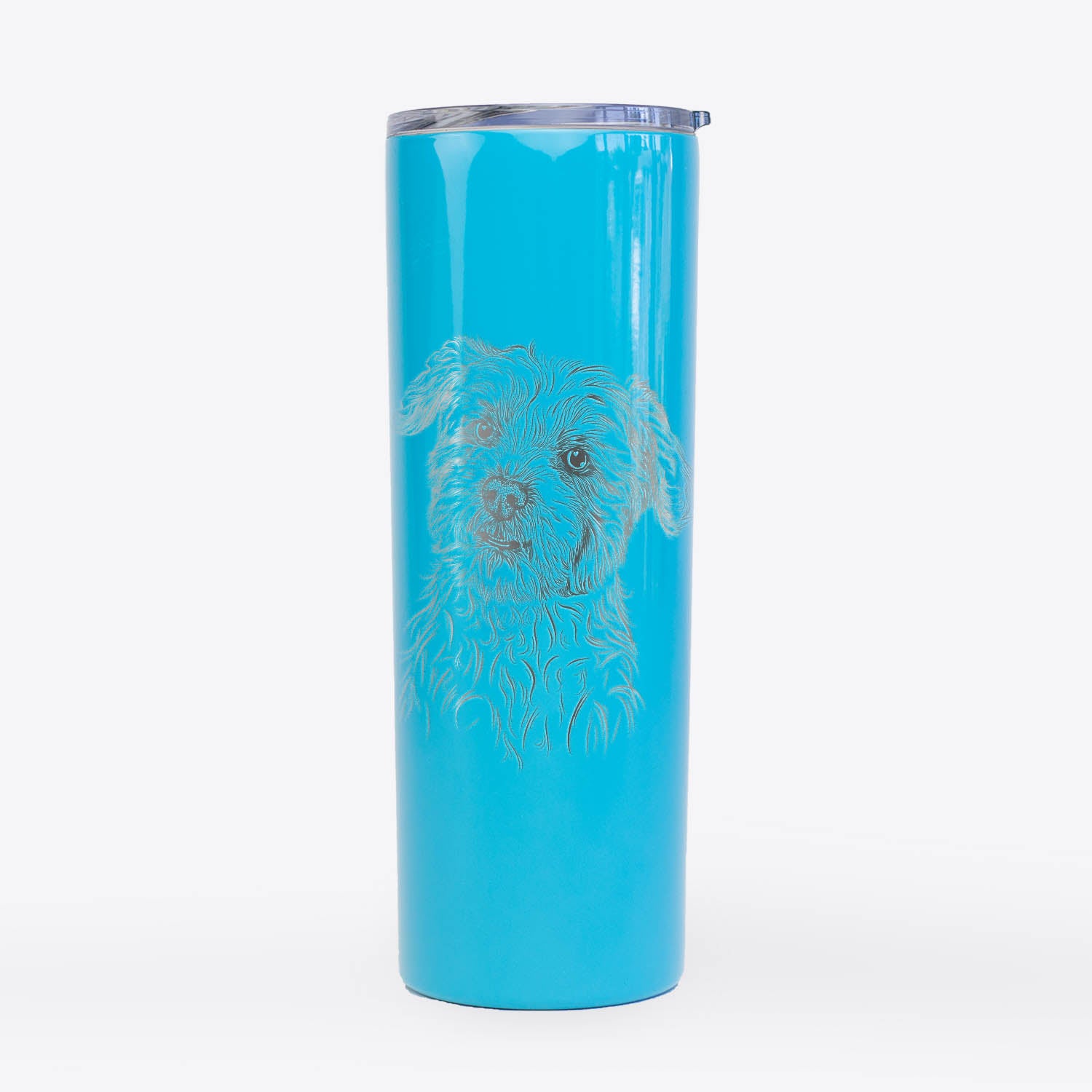 Roxie the Schnauzer Shih Tzu Mix - 20oz Skinny Tumbler