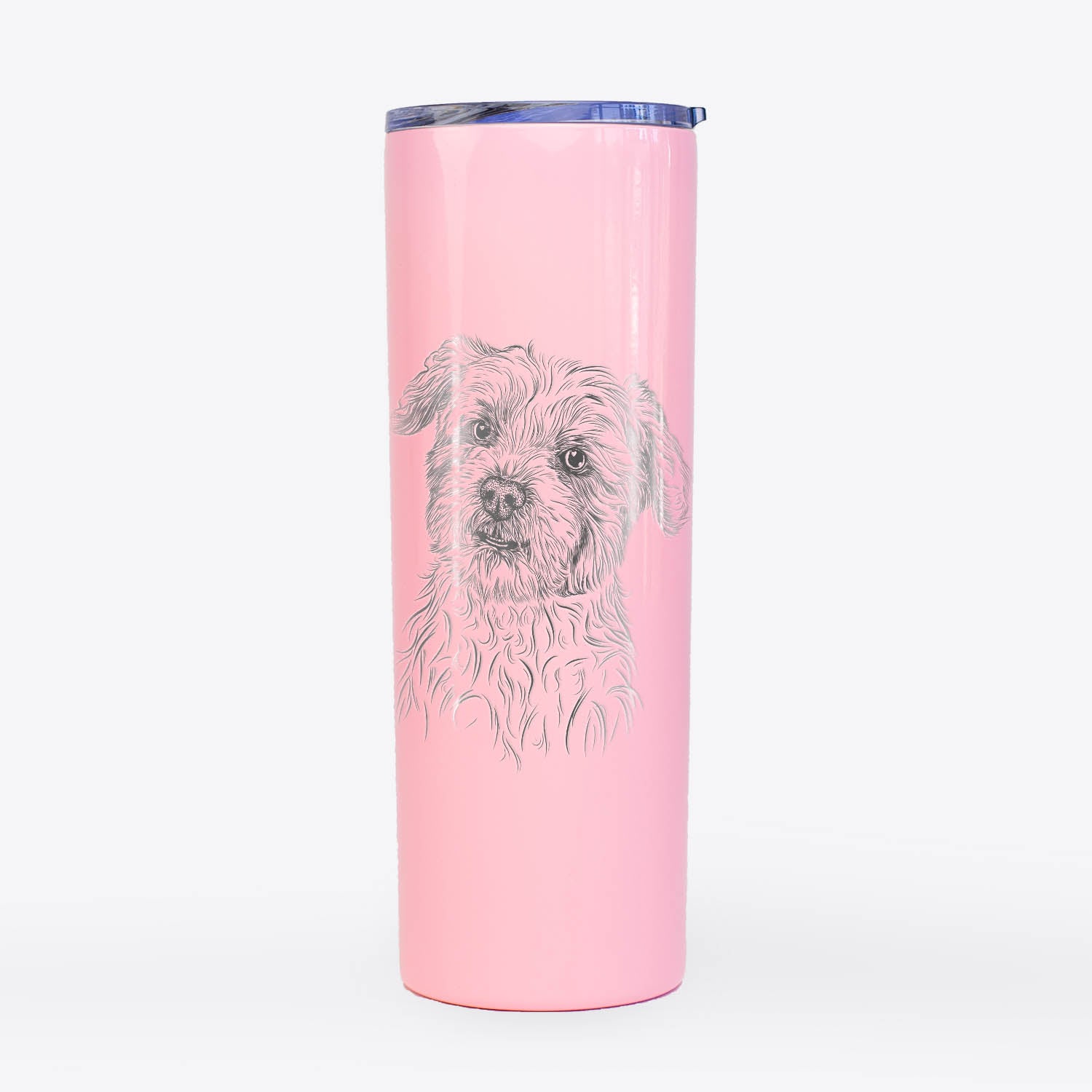 Roxie the Schnauzer Shih Tzu Mix - 20oz Skinny Tumbler