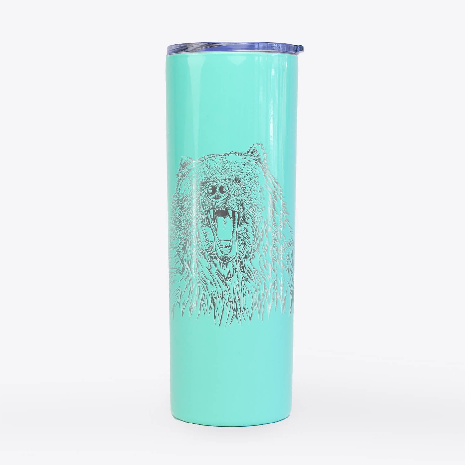 Rumble the Grizzly Bear - 20oz Skinny Tumbler