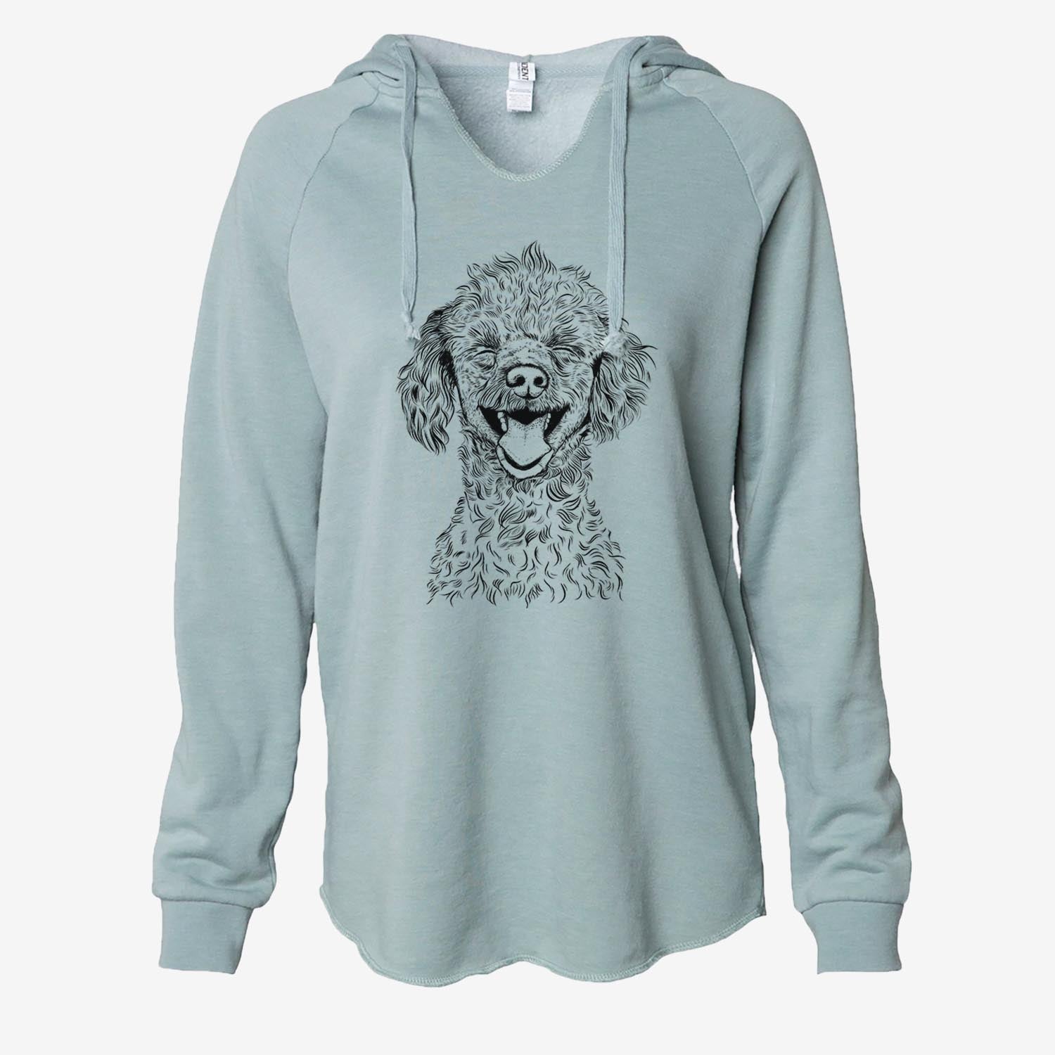 Rusty the Toy Poodle - Cali Wave Hooded Sweatshirt