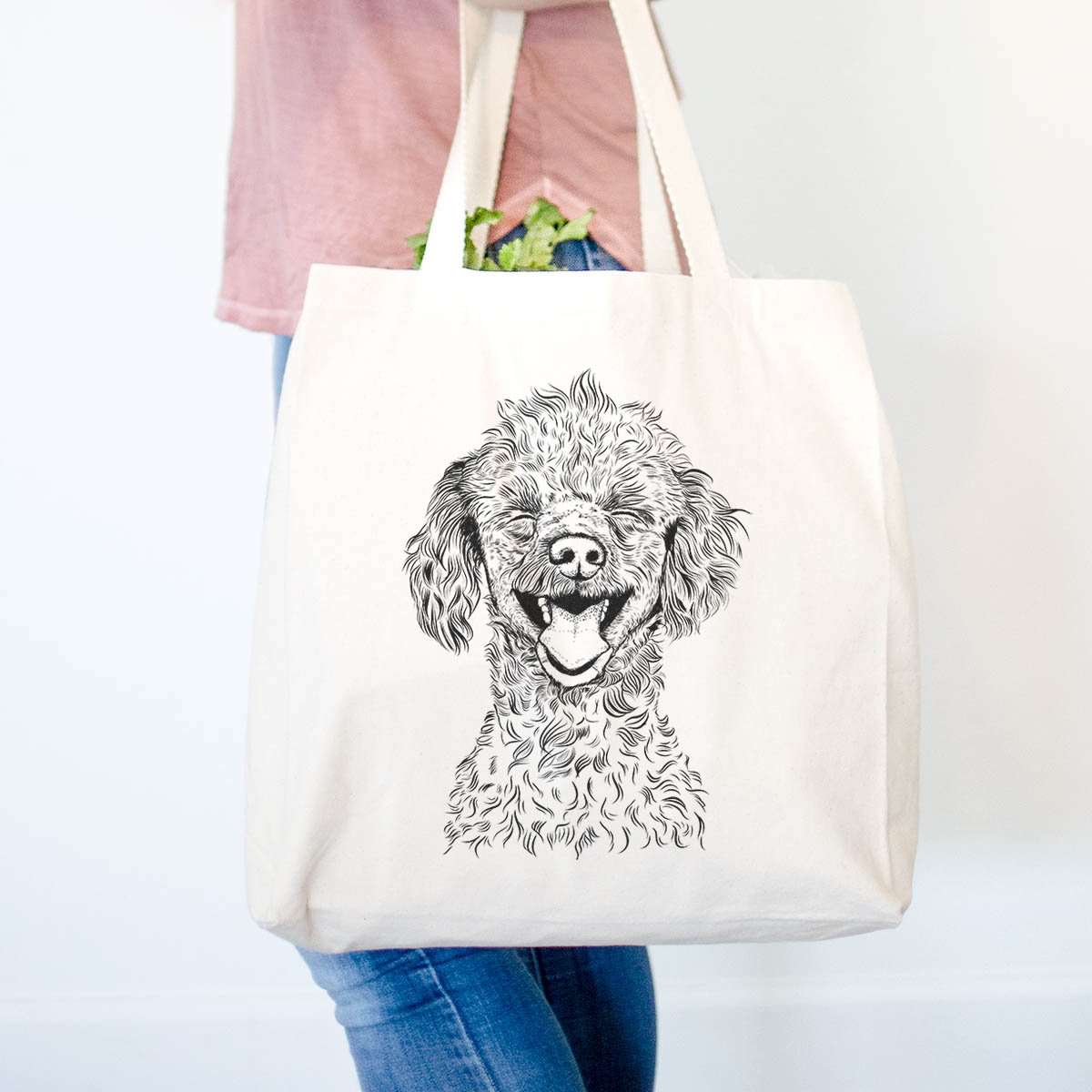 Rusty the Toy Poodle - Tote Bag