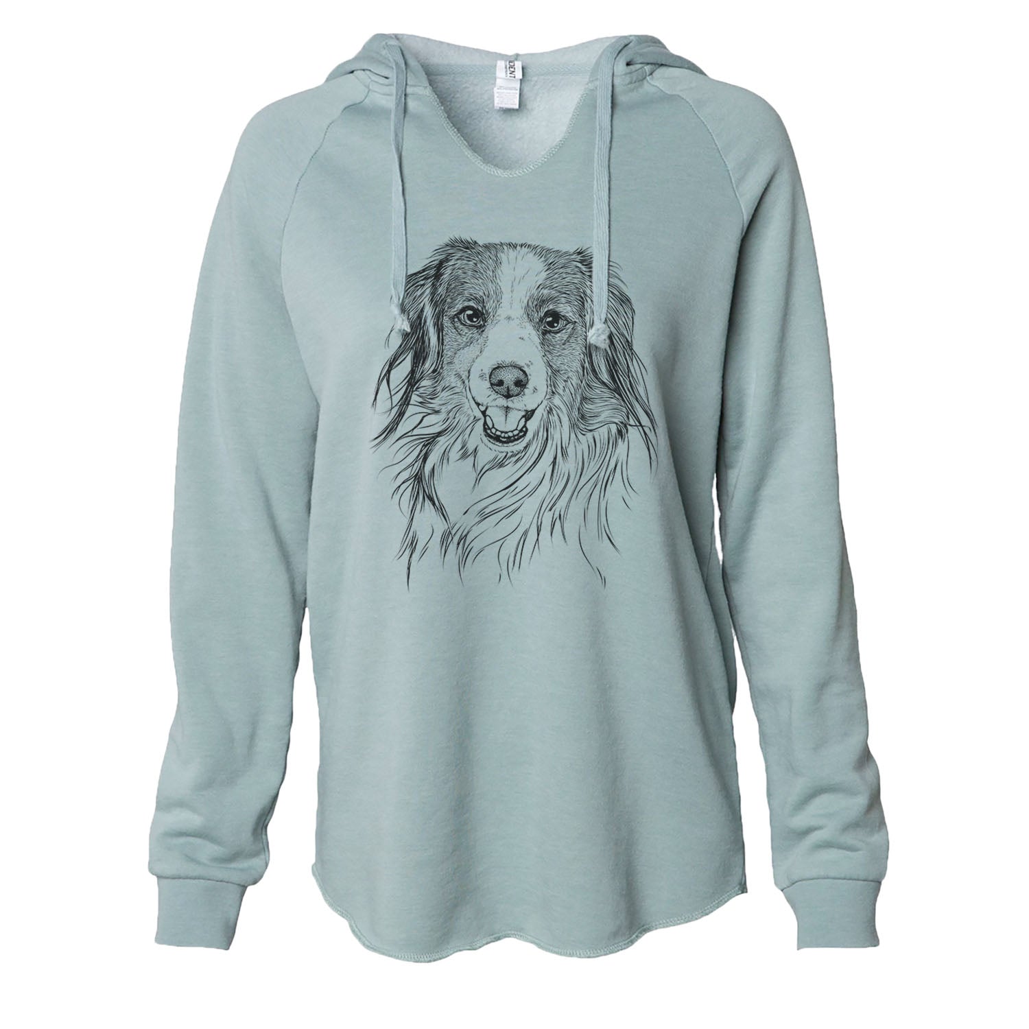 Rutger the Nederlandse Kooikerhondje - Cali Wave Hooded Sweatshirt