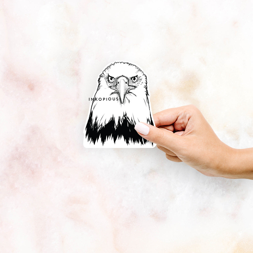 Sam the Bald Eagle - Decal Sticker