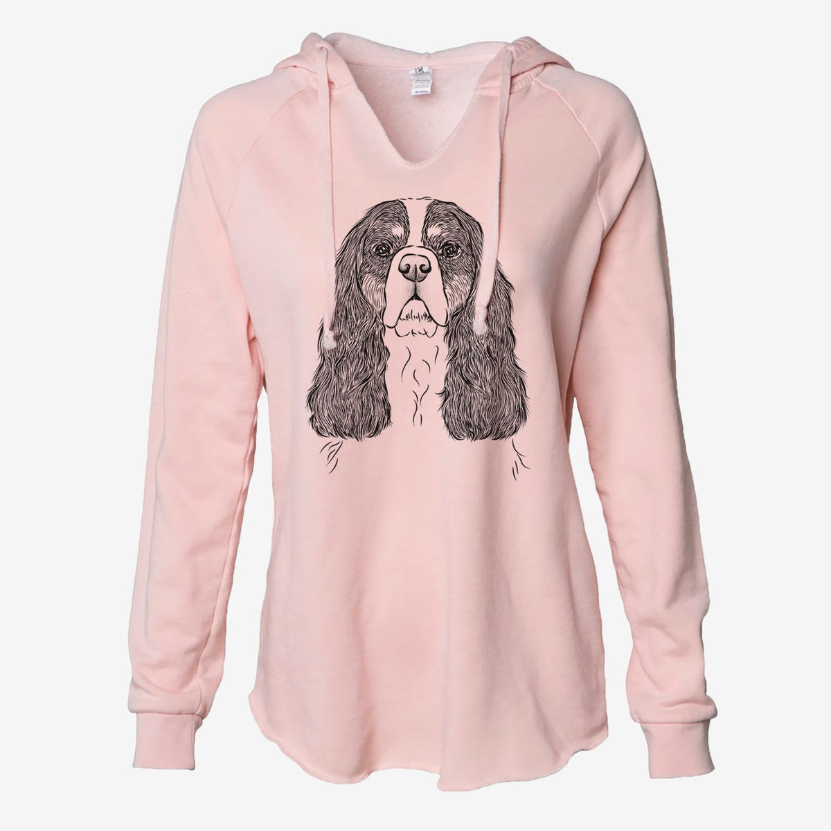 Sebastian the Cavalier King Charles Spaniel - Cali Wave Hooded Sweatshirt