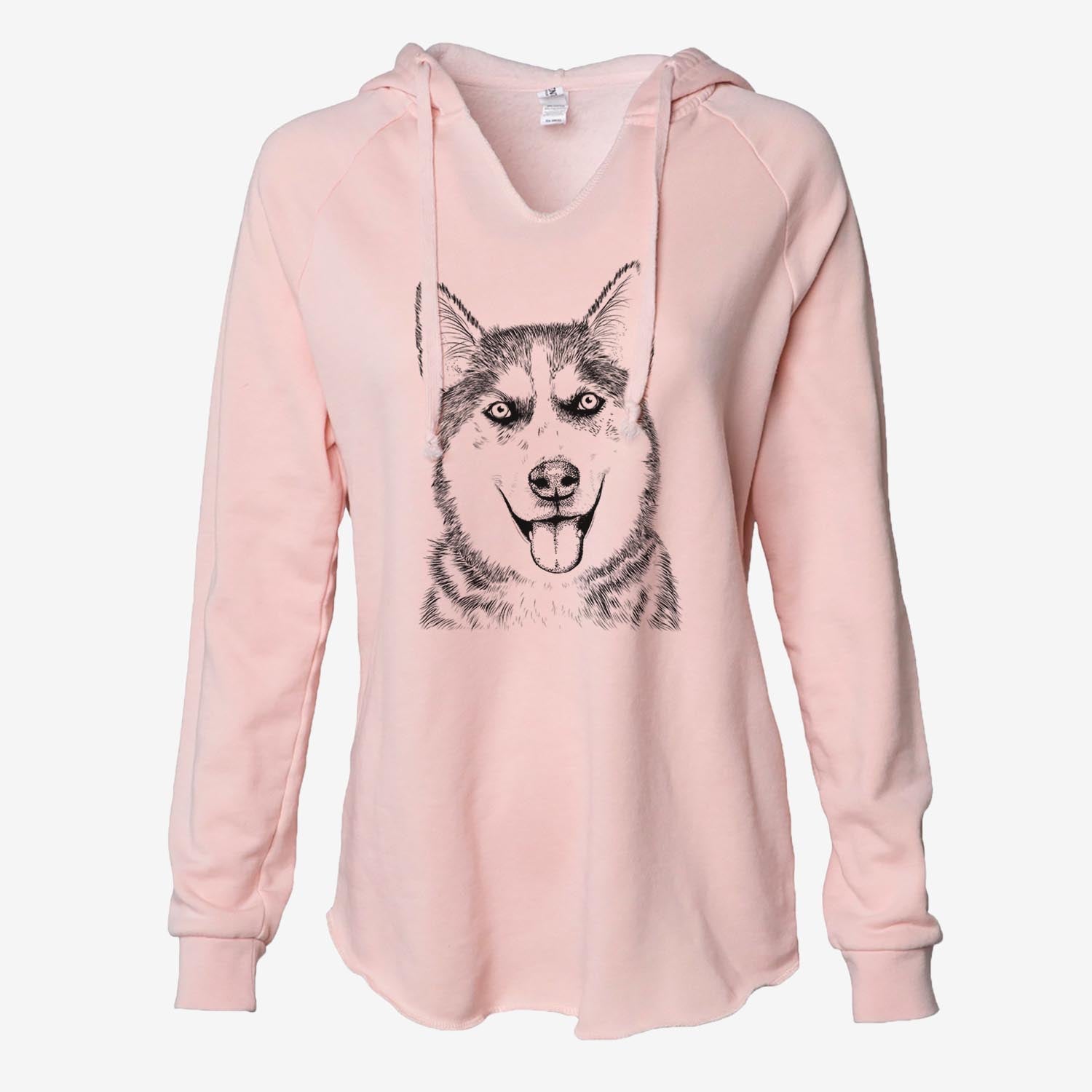 Sesi the Siberian Husky - Cali Wave Hooded Sweatshirt