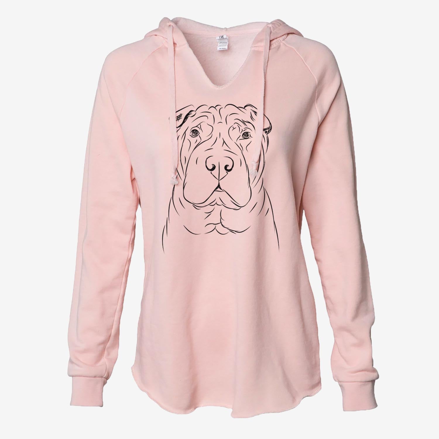 Sharpy the Shar Pei - Cali Wave Hooded Sweatshirt