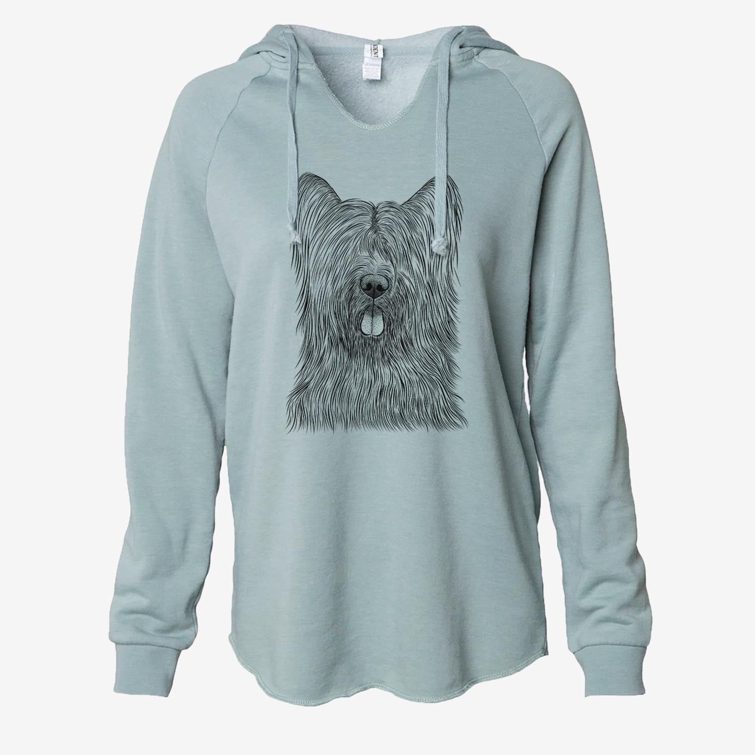 Shay the Briard - Cali Wave Hooded Sweatshirt