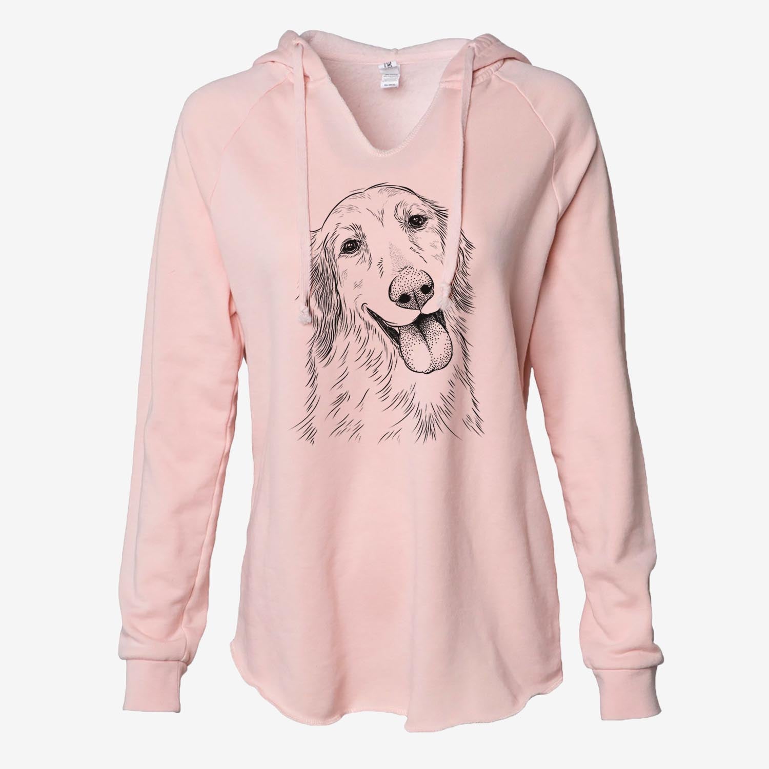 Shelby the Golden Retriever - Cali Wave Hooded Sweatshirt