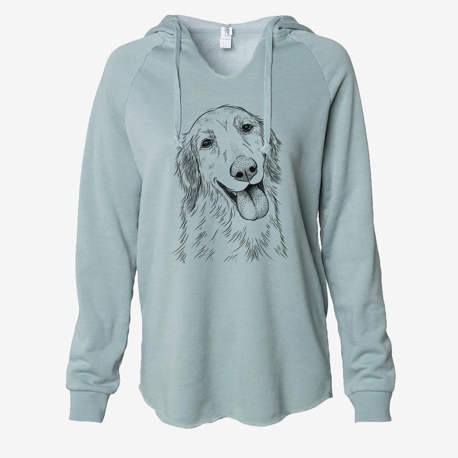 Shelby the Golden Retriever - Cali Wave Hooded Sweatshirt