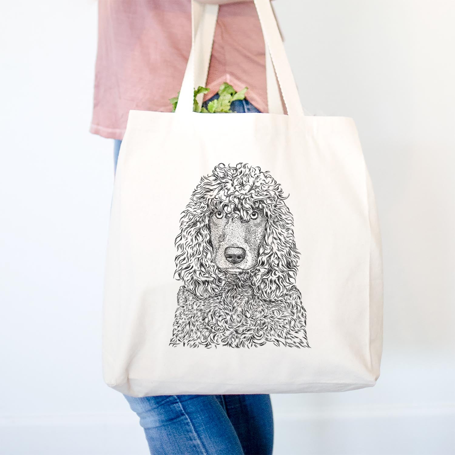 Shilo the Irish Water Spaniel - Tote Bag