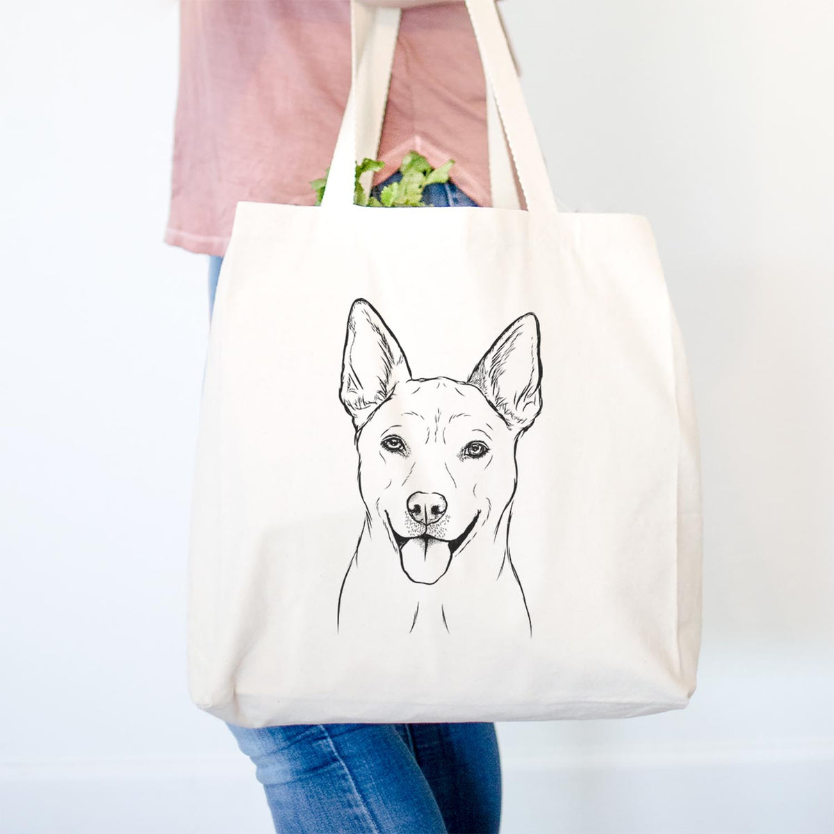 Silly Lilly the Mixed Breed - Tote Bag