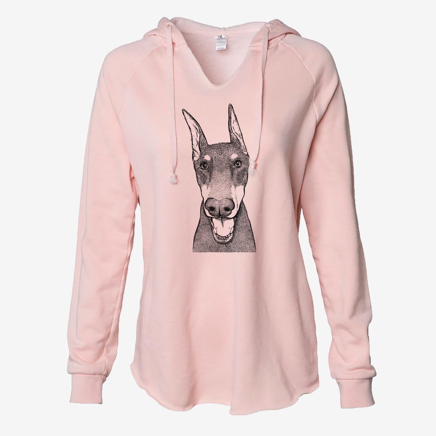 Sir Duke the Doberman Pinscher - Cali Wave Hooded Sweatshirt