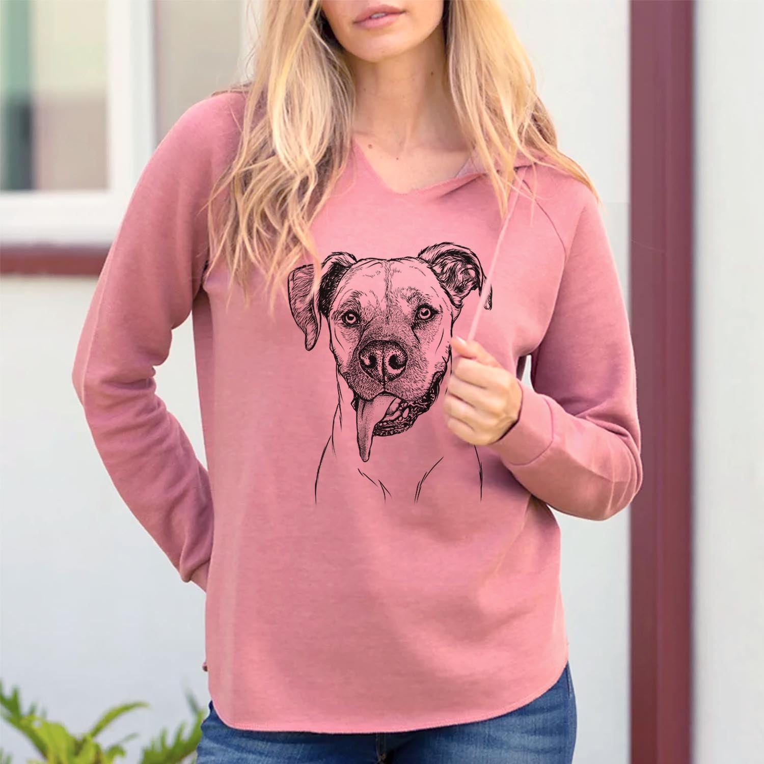 Sir Jake the Boxer - Cali Wave Hooded Sweatshirt